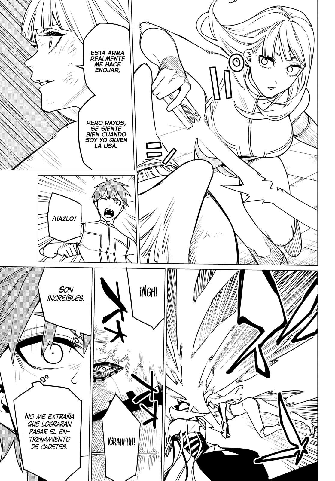 Sentai Daishikkaku Capitulo 44: Los exámenes de Bailong: Enfrentando a Peltrola, parte 4 página 14