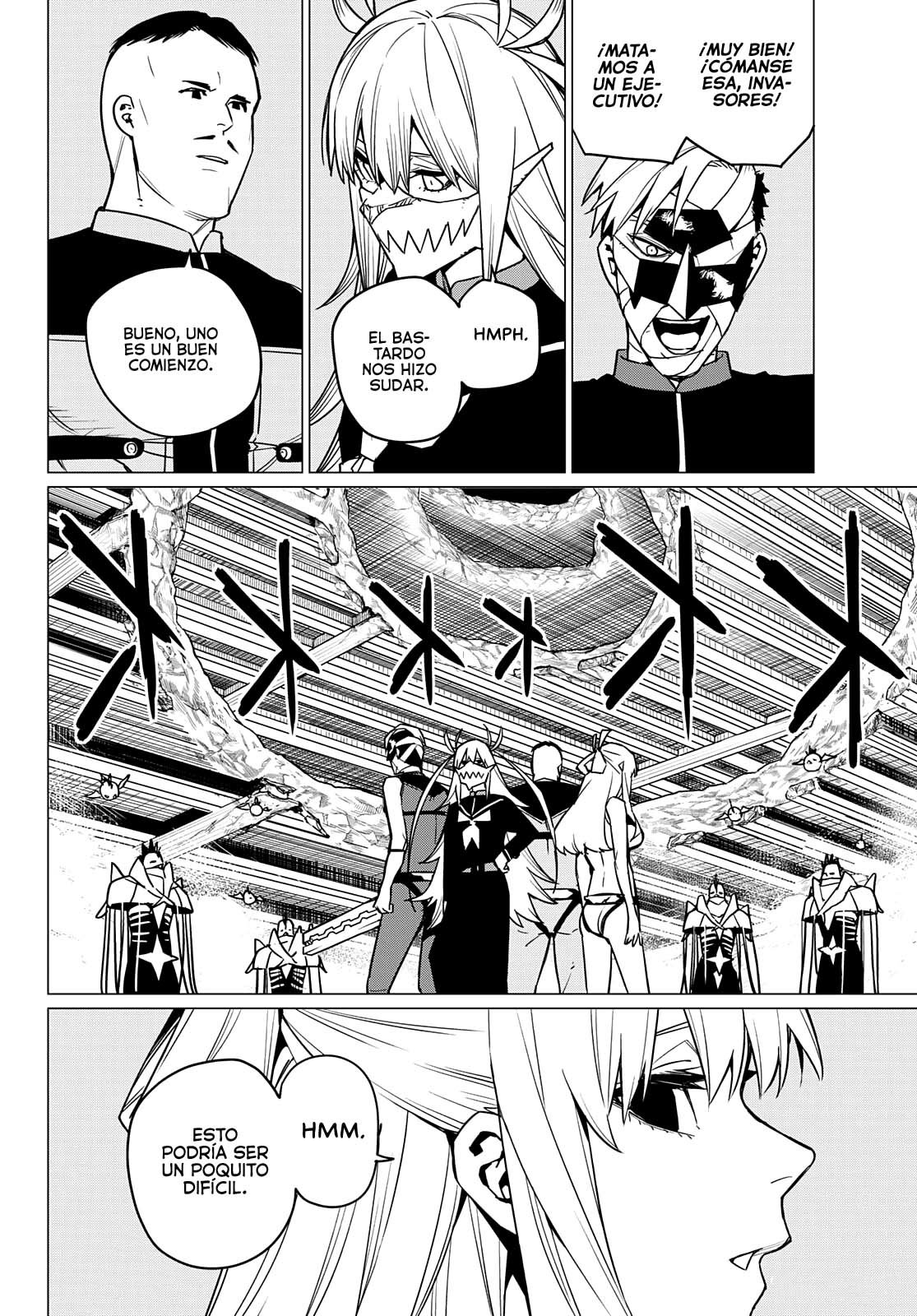Sentai Daishikkaku Capitulo 44: Los exámenes de Bailong: Enfrentando a Peltrola, parte 4 página 19