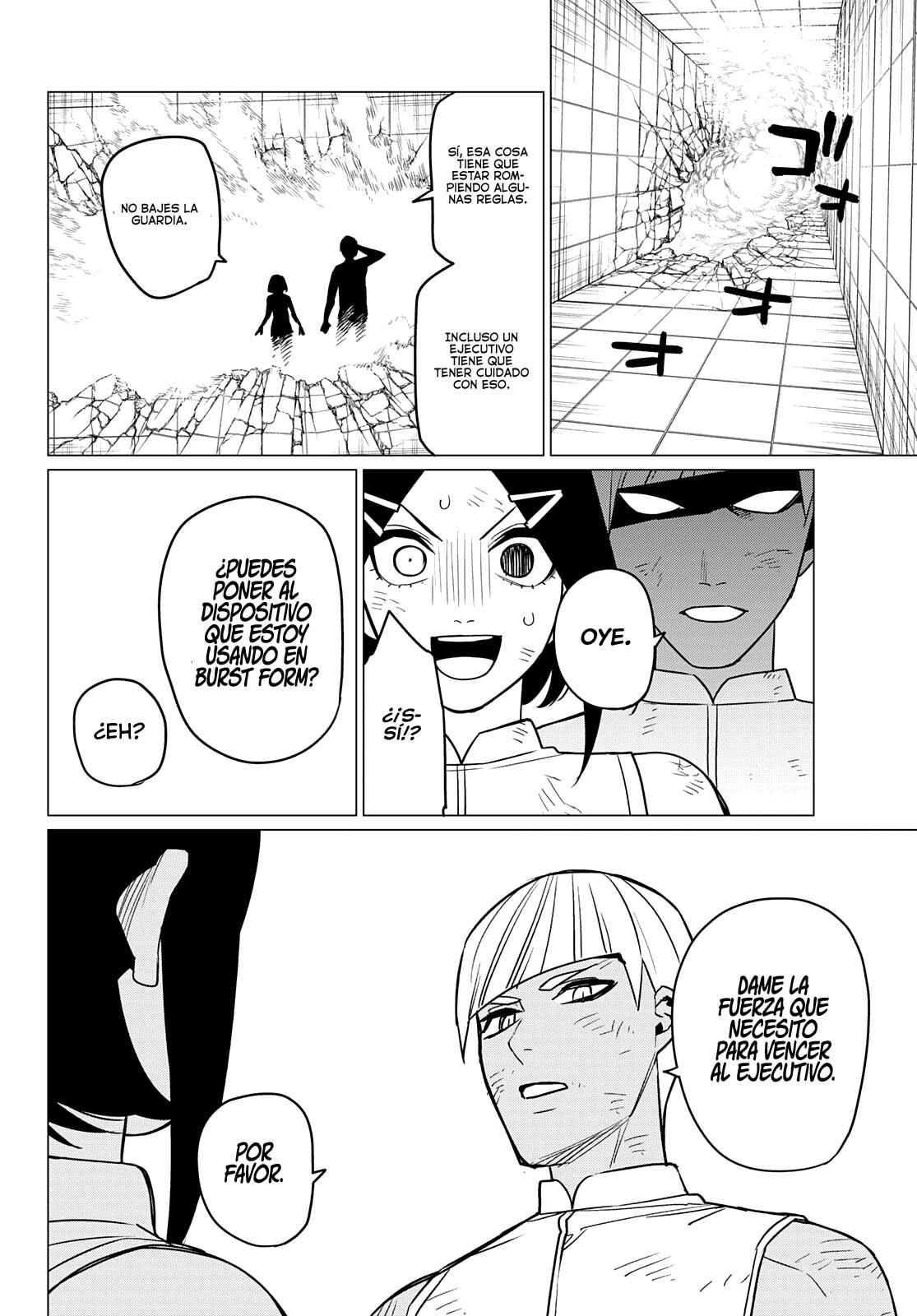 Sentai Daishikkaku Capitulo 44: Los exámenes de Bailong: Enfrentando a Peltrola, parte 4 página 9