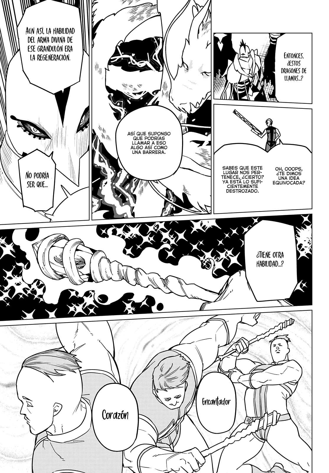 Sentai Daishikkaku Capitulo 45: Los exámenes de Bailong, enfrentando a Peltrola, Parte 5 página 12