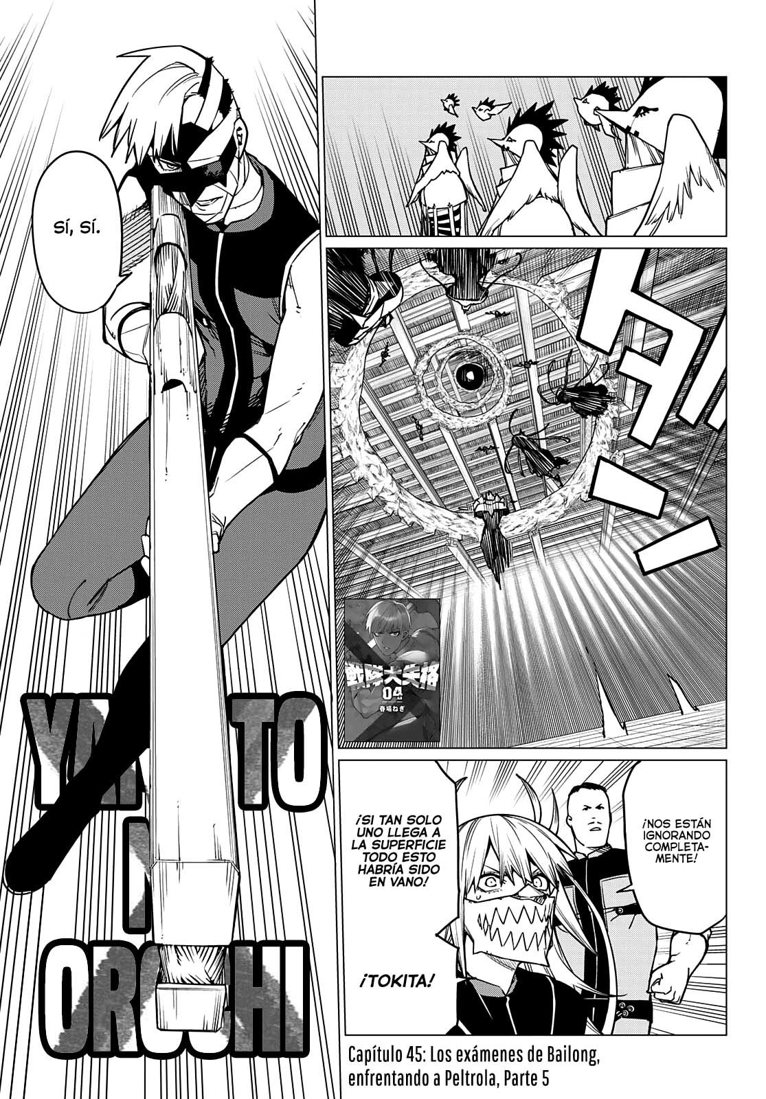 Sentai Daishikkaku Capitulo 45: Los exámenes de Bailong, enfrentando a Peltrola, Parte 5 página 2