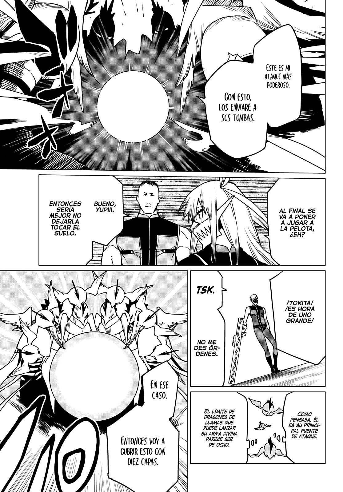 Sentai Daishikkaku Capitulo 45: Los exámenes de Bailong, enfrentando a Peltrola, Parte 5 página 8