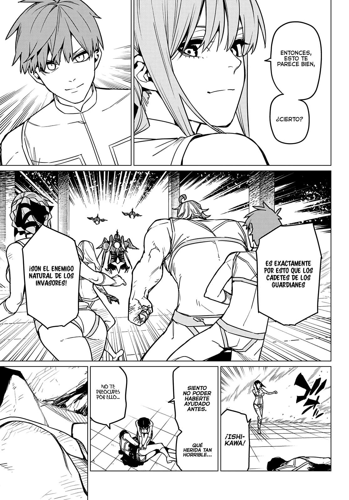 Sentai Daishikkaku Capitulo 46: Los exámenes de Bailong, enfrentando a Peltrola, parte 6 página 14