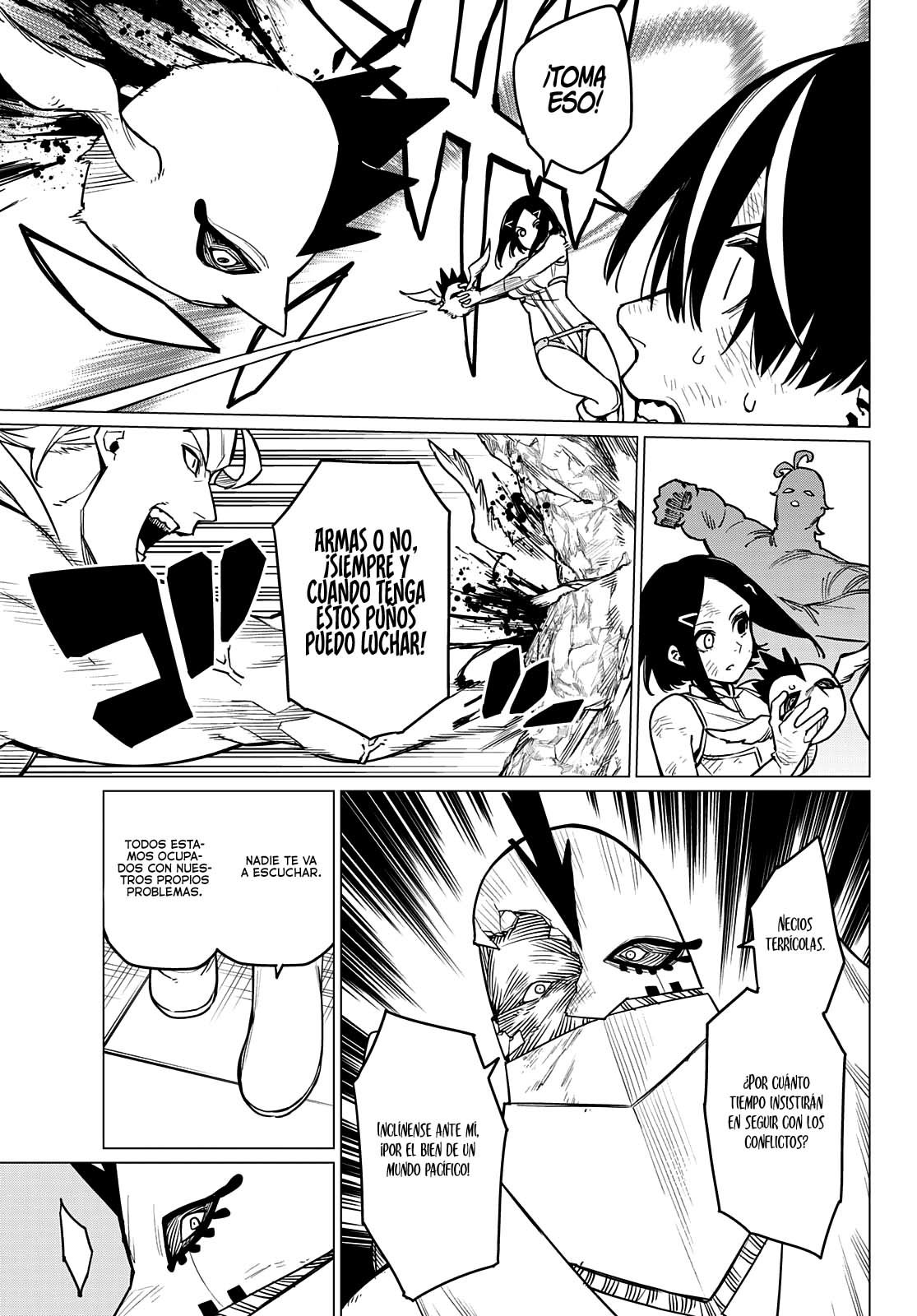 Sentai Daishikkaku Capitulo 46: Los exámenes de Bailong, enfrentando a Peltrola, parte 6 página 16