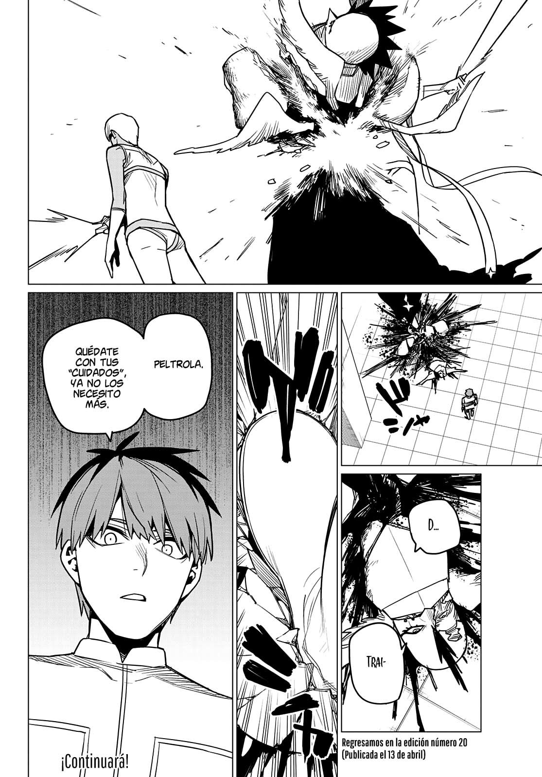 Sentai Daishikkaku Capitulo 46: Los exámenes de Bailong, enfrentando a Peltrola, parte 6 página 18