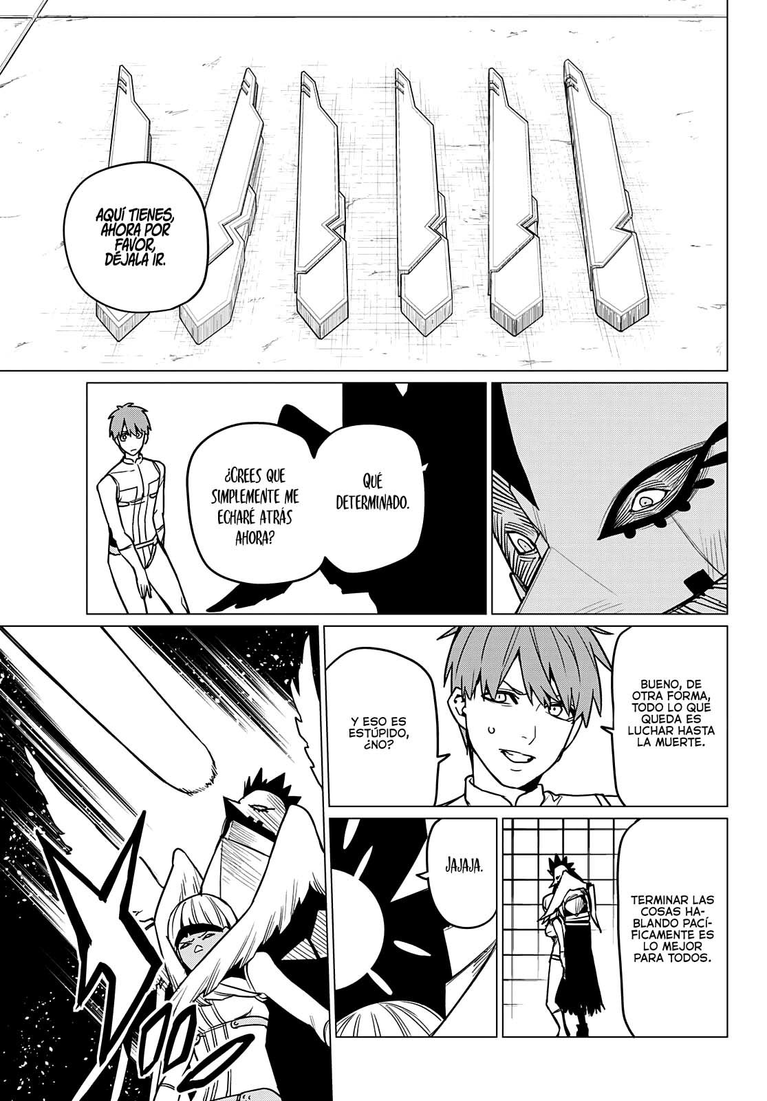 Sentai Daishikkaku Capitulo 46: Los exámenes de Bailong, enfrentando a Peltrola, parte 6 página 8