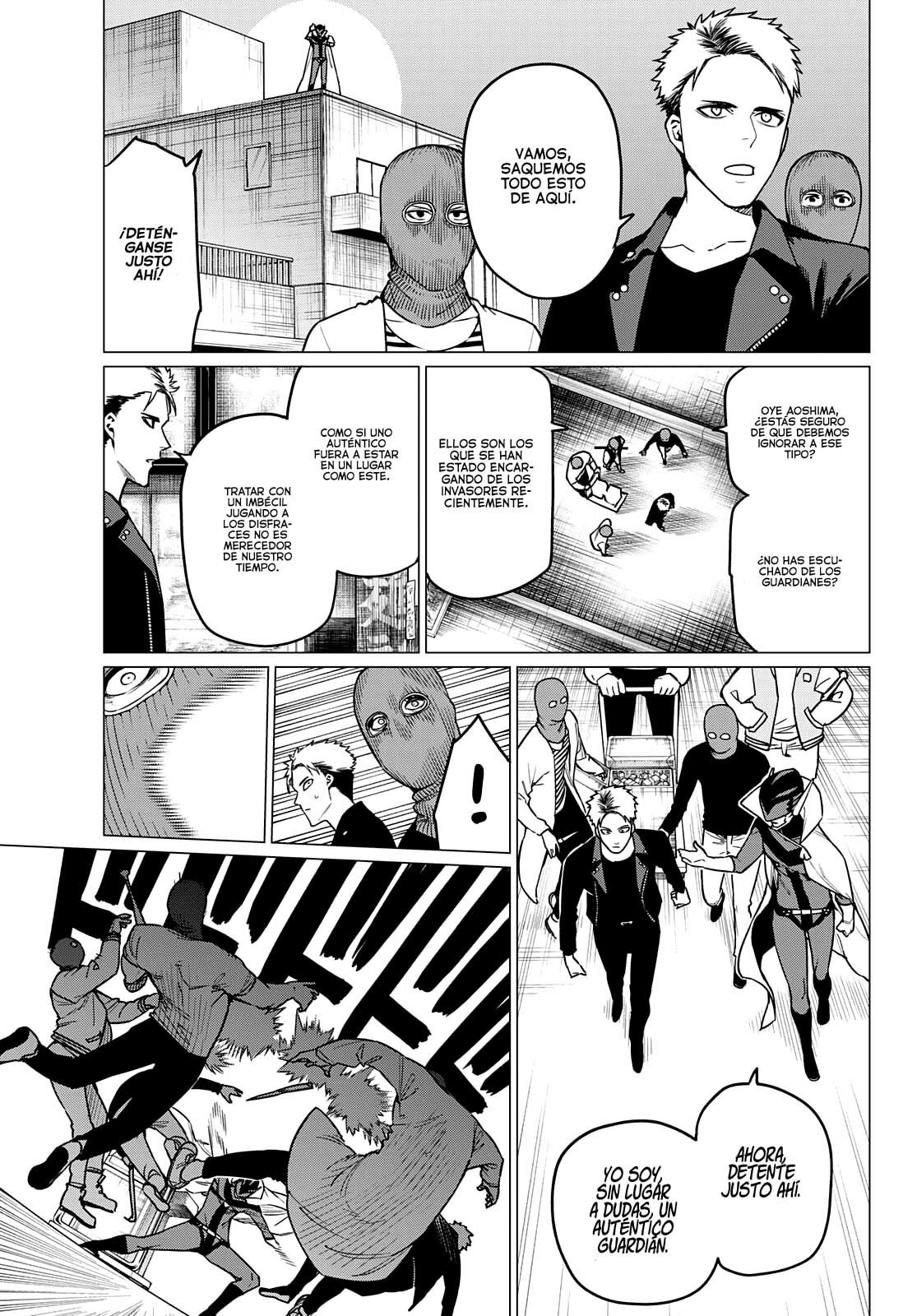 Sentai Daishikkaku Capitulo 47: Shougo Aoshima, 18 años página 10