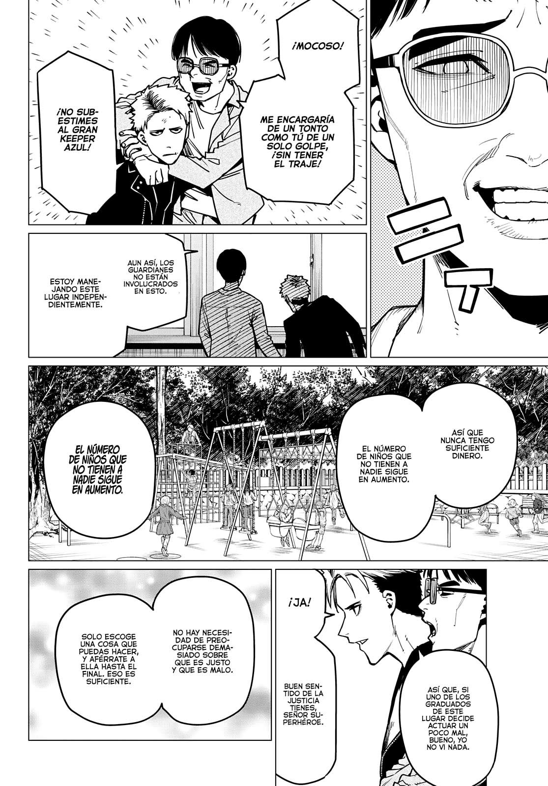 Sentai Daishikkaku Capitulo 47: Shougo Aoshima, 18 años página 17