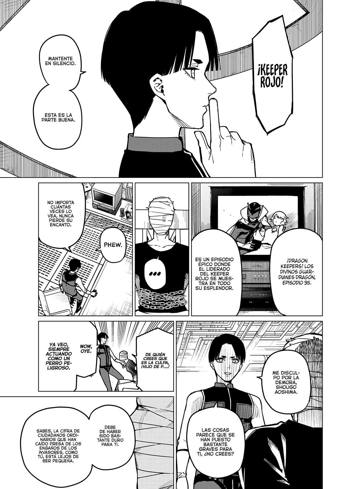 Sentai Daishikkaku Capitulo 48: Shougo Aoshima, 18 años, parte 2 página 8