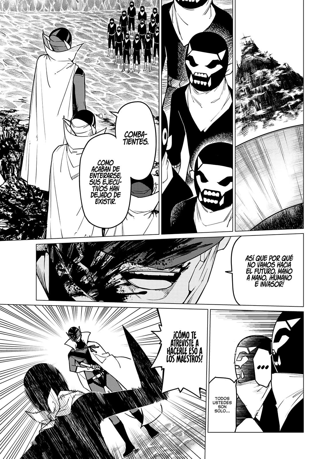 Sentai Daishikkaku Capitulo 49: Combatiente D, 0 años página 10