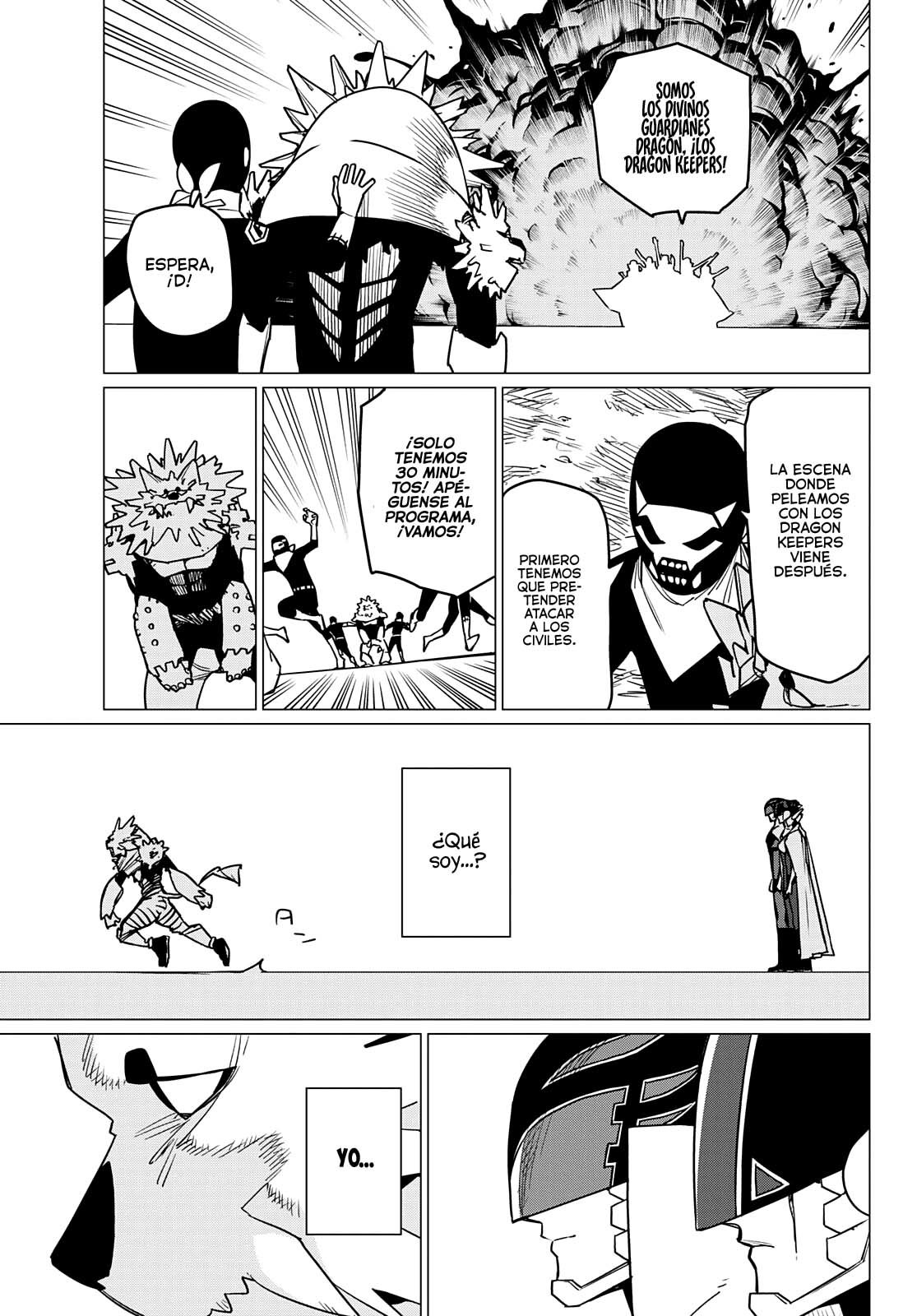 Sentai Daishikkaku Capitulo 49: Combatiente D, 0 años página 14