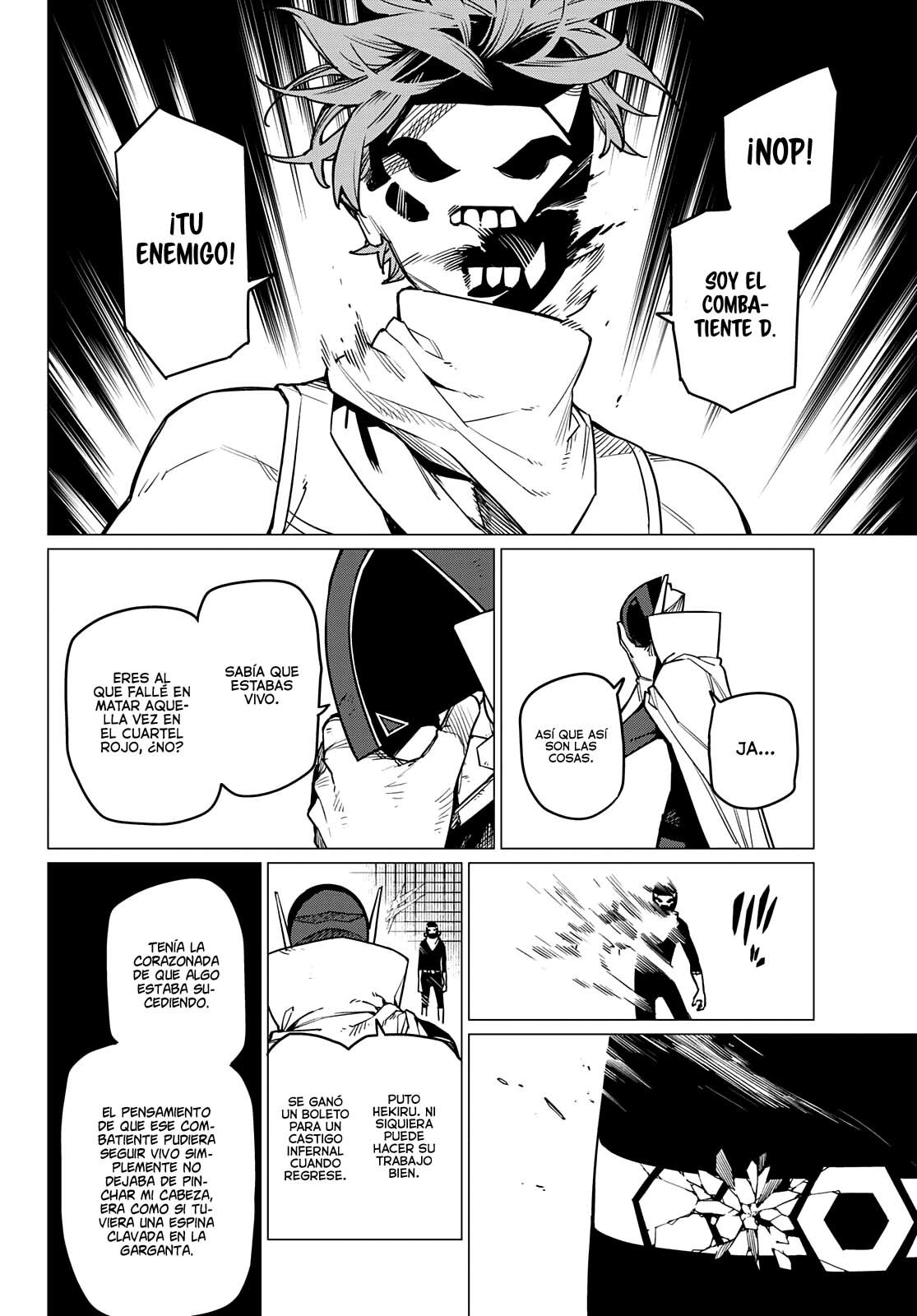 Sentai Daishikkaku Capitulo 49: Combatiente D, 0 años página 3