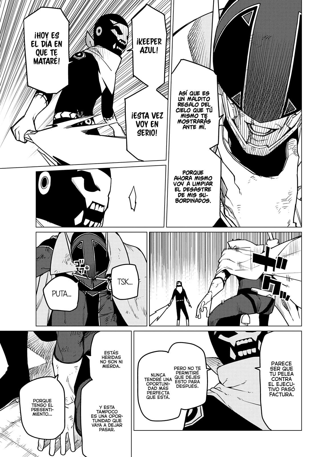 Sentai Daishikkaku Capitulo 49: Combatiente D, 0 años página 4