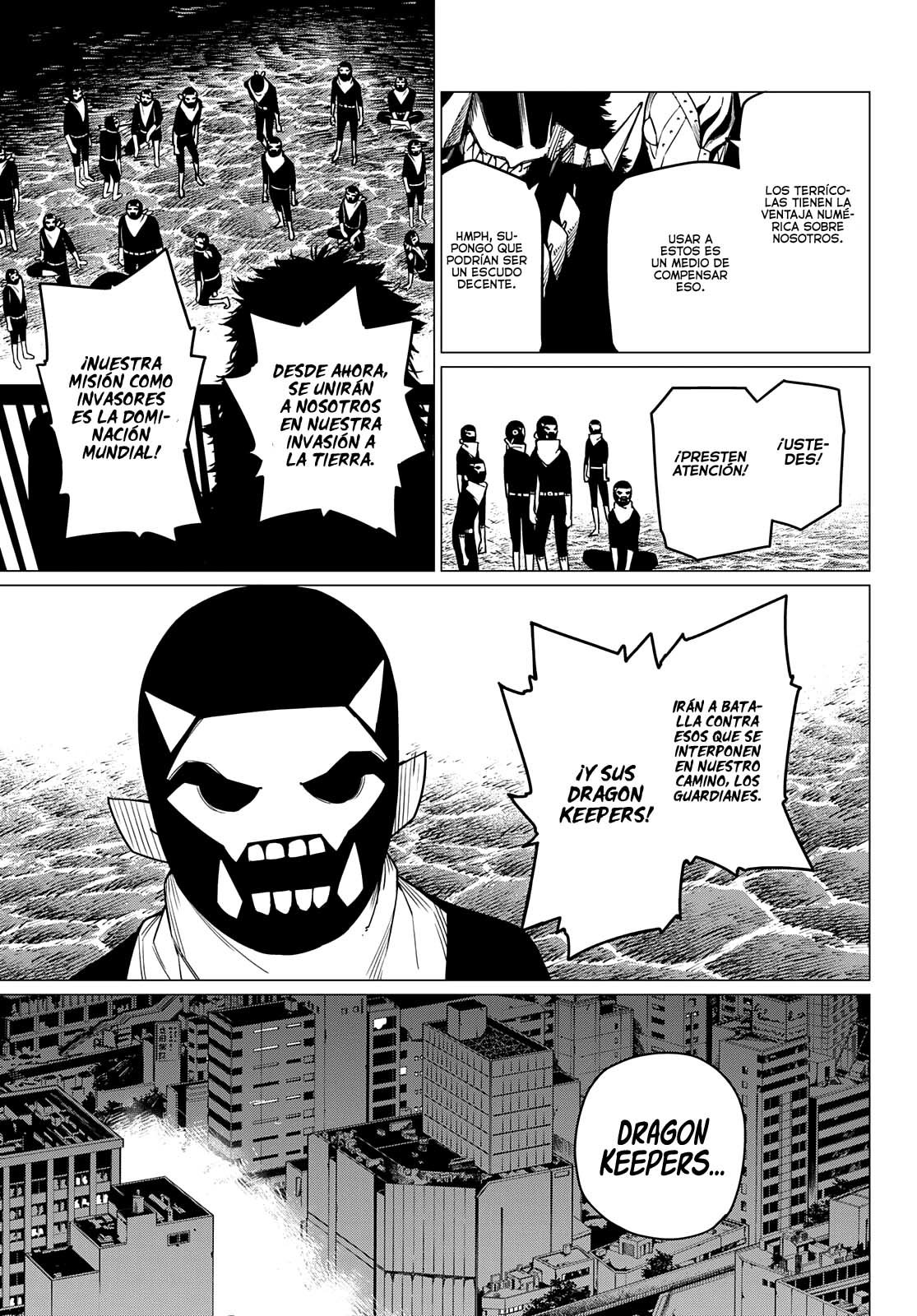 Sentai Daishikkaku Capitulo 49: Combatiente D, 0 años página 8