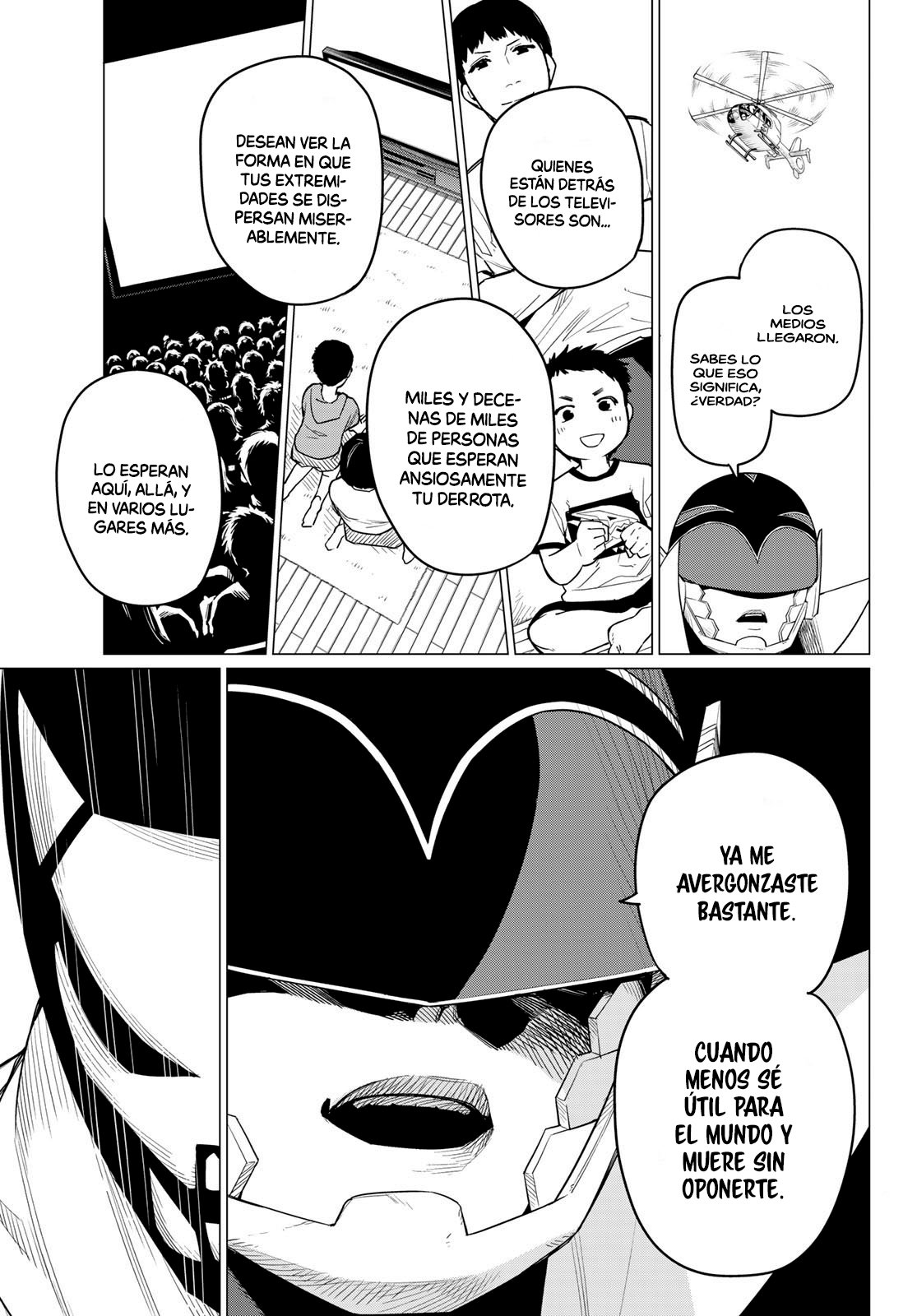 Sentai Daishikkaku Capitulo 5: El ataque del villano página 13