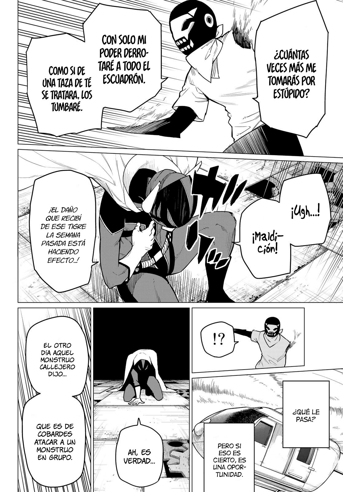 Sentai Daishikkaku Capitulo 5: El ataque del villano página 14