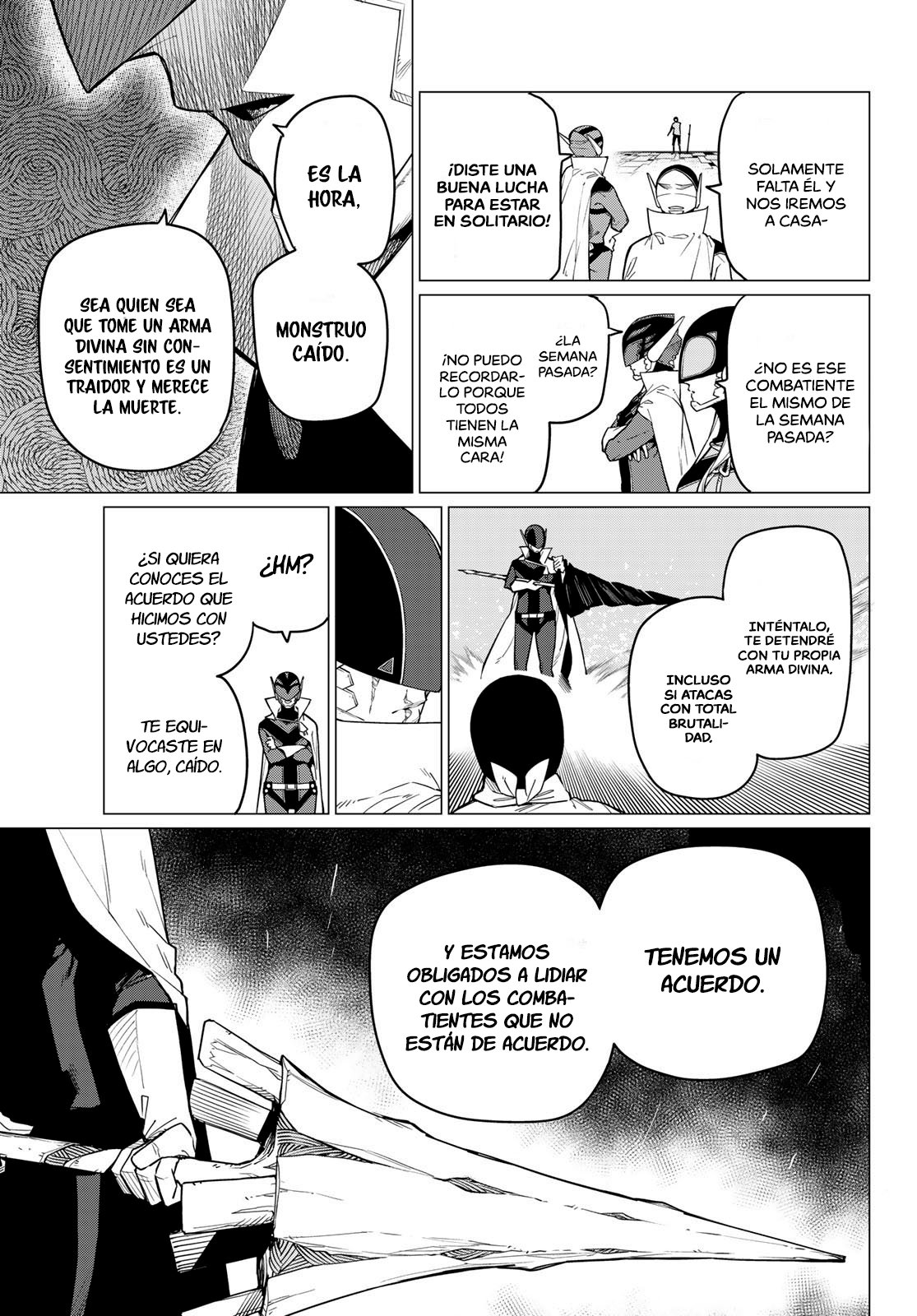Sentai Daishikkaku Capitulo 5: El ataque del villano página 16