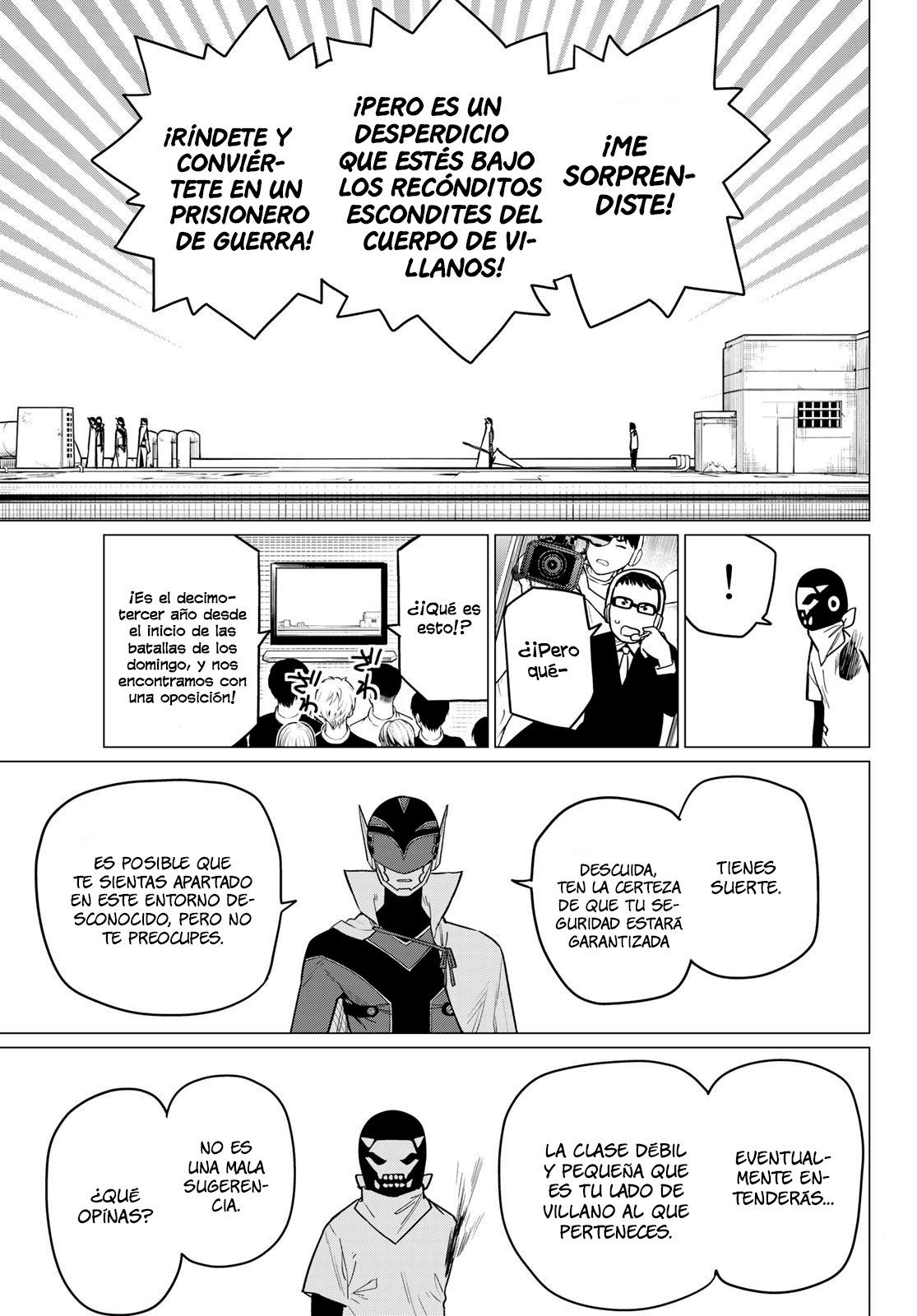 Sentai Daishikkaku Capitulo 5: El ataque del villano página 18