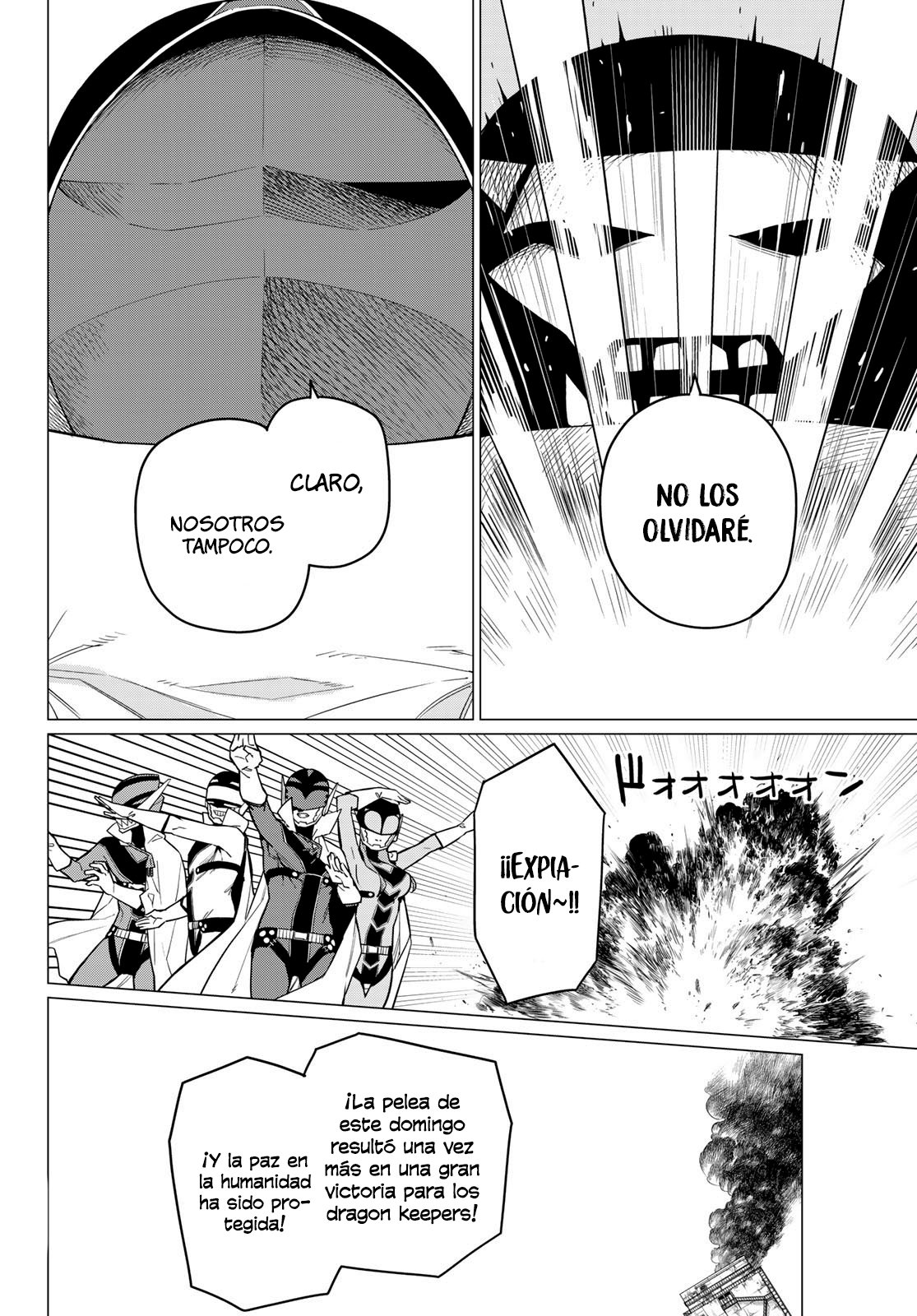 Sentai Daishikkaku Capitulo 5: El ataque del villano página 21