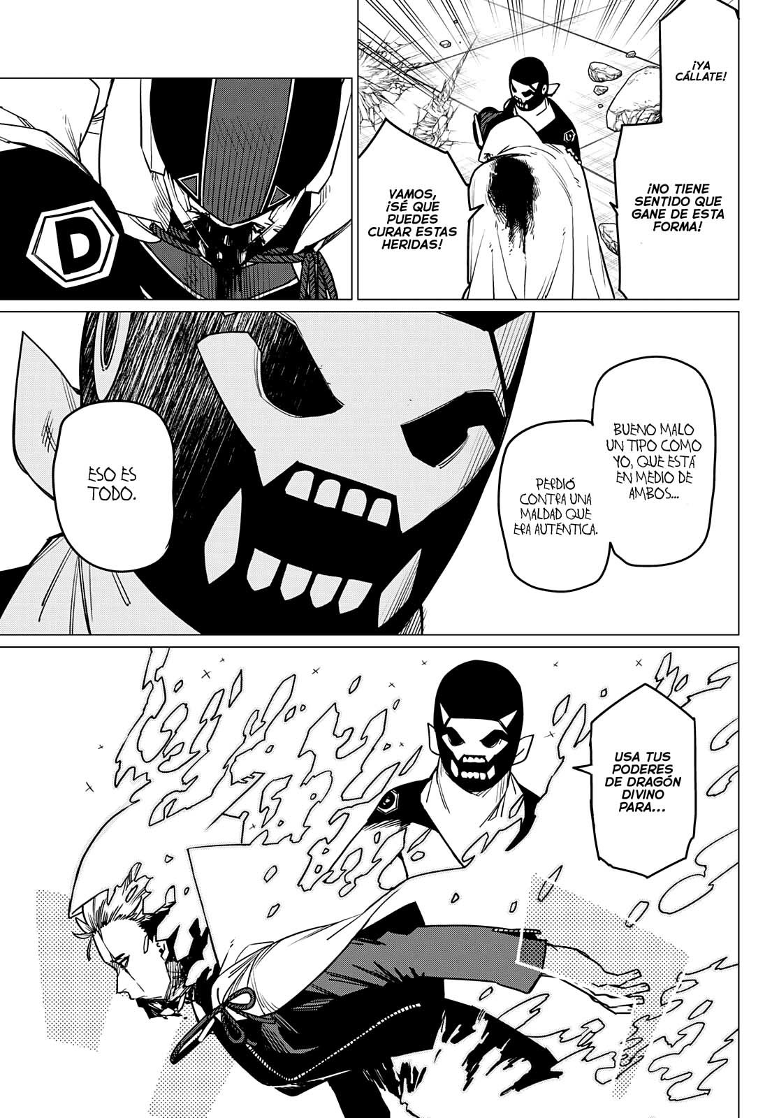Sentai Daishikkaku Capitulo 50: Los exámenes de Bailong: Enfrentando al Keeper Azul, parte 3 página 18
