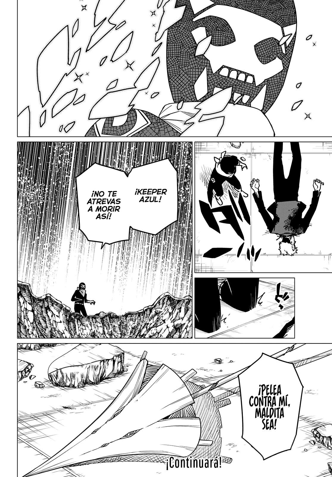 Sentai Daishikkaku Capitulo 50: Los exámenes de Bailong: Enfrentando al Keeper Azul, parte 3 página 19