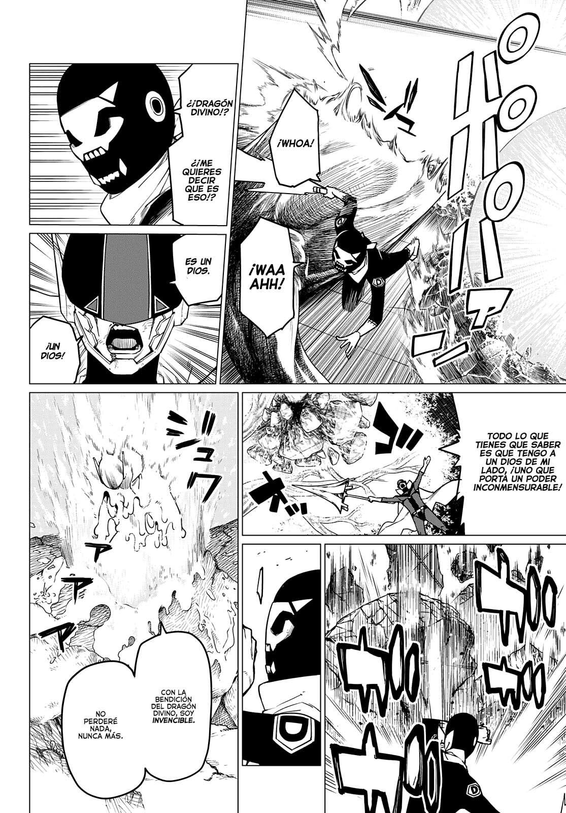 Sentai Daishikkaku Capitulo 50: Los exámenes de Bailong: Enfrentando al Keeper Azul, parte 3 página 3