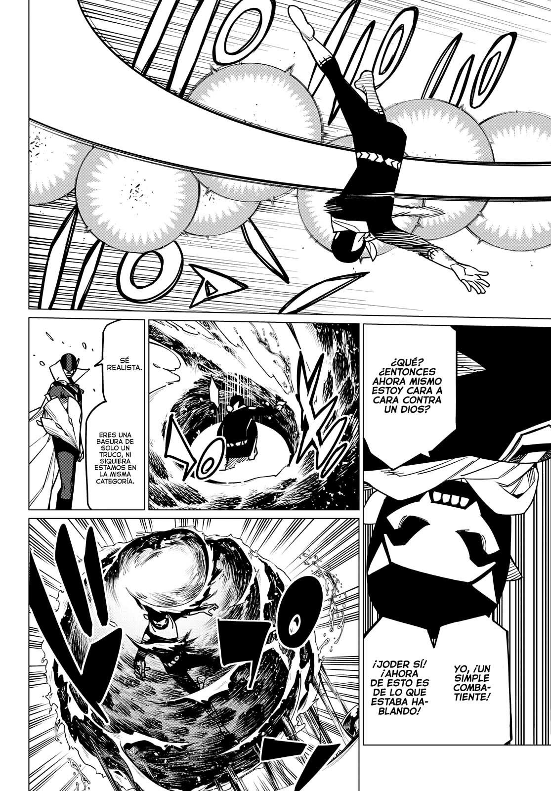 Sentai Daishikkaku Capitulo 50: Los exámenes de Bailong: Enfrentando al Keeper Azul, parte 3 página 5