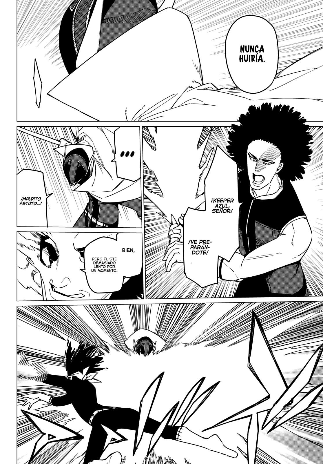 Sentai Daishikkaku Capitulo 50: Los exámenes de Bailong: Enfrentando al Keeper Azul, parte 3 página 7