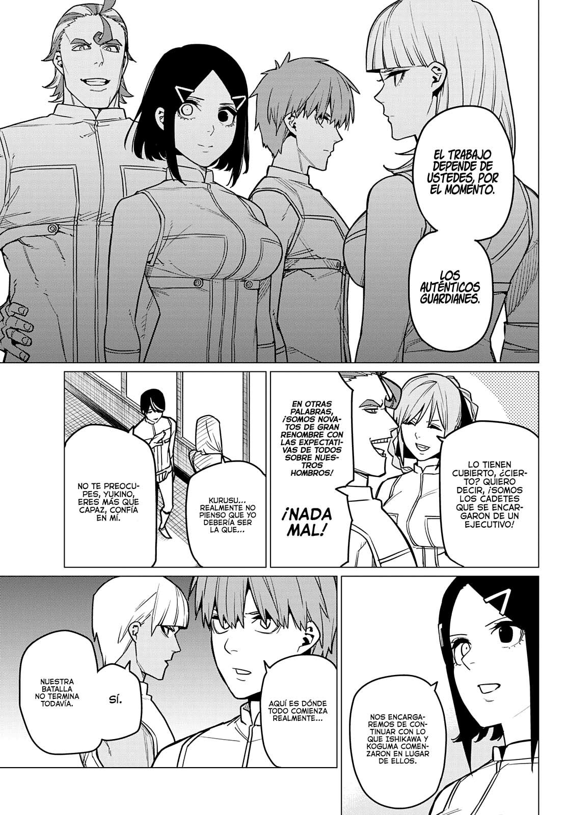 Sentai Daishikkaku Capitulo 51: Noticias de última hora página 14