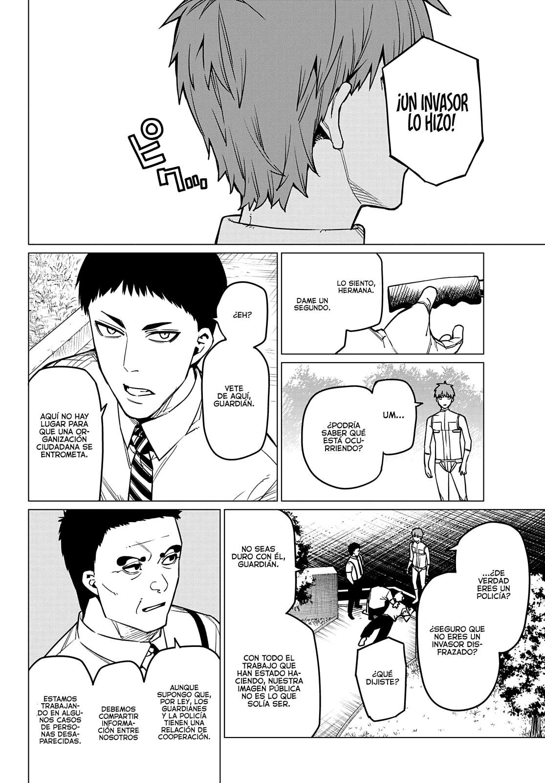 Sentai Daishikkaku Capitulo 52: Una hermana, un hermano y las misteriosas desapariciones página 8