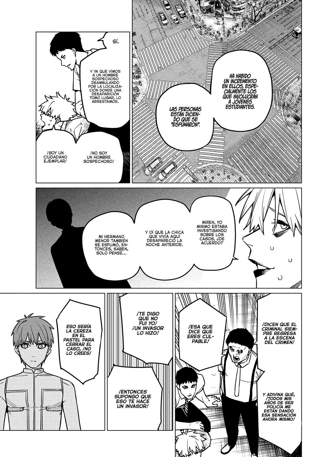 Sentai Daishikkaku Capitulo 52: Una hermana, un hermano y las misteriosas desapariciones página 9