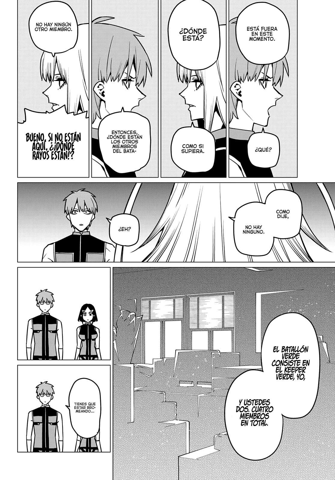 Sentai Daishikkaku Capitulo 53: Un batallón al borde del abismo página 10