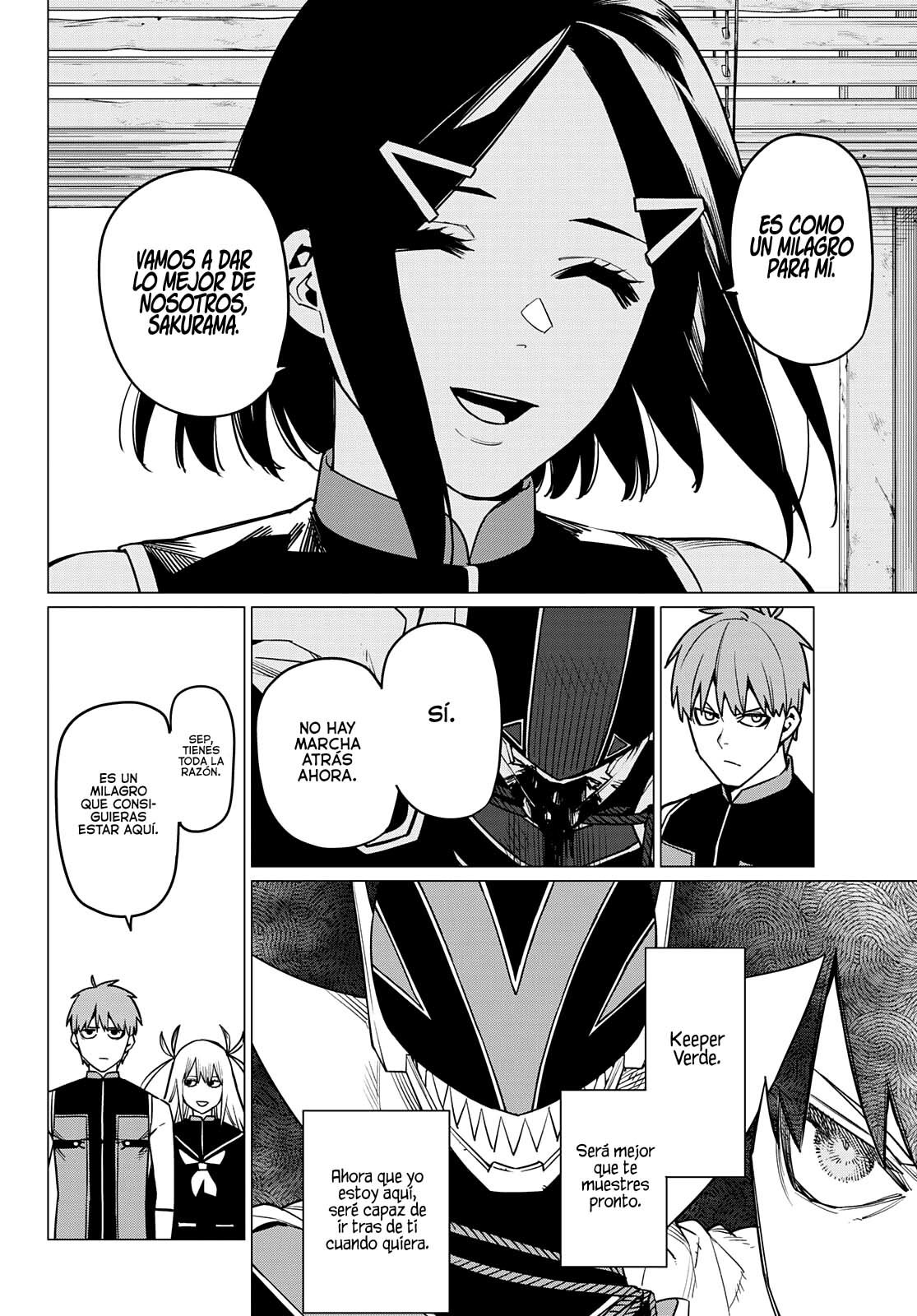Sentai Daishikkaku Capitulo 53: Un batallón al borde del abismo página 12
