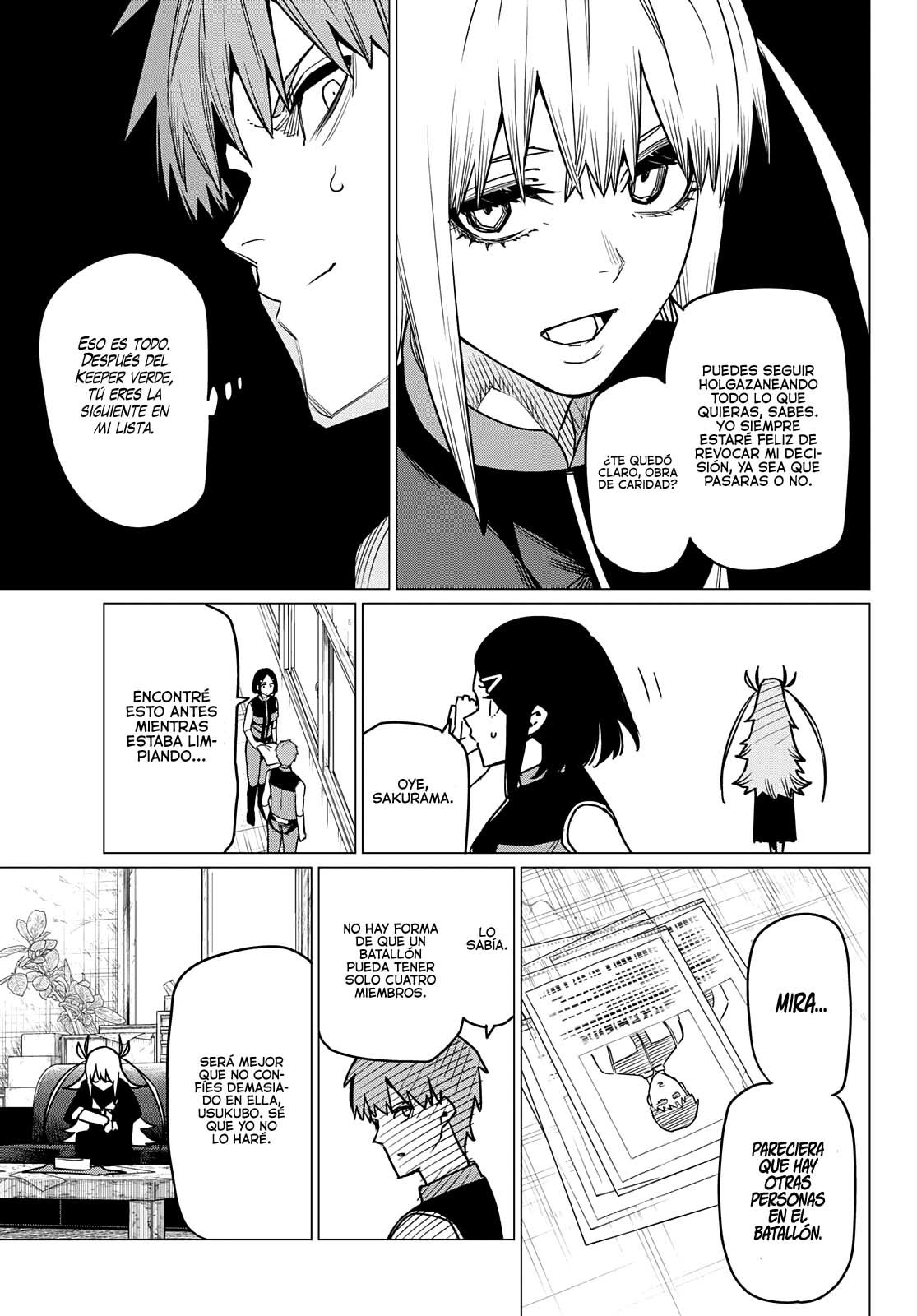 Sentai Daishikkaku Capitulo 53: Un batallón al borde del abismo página 13