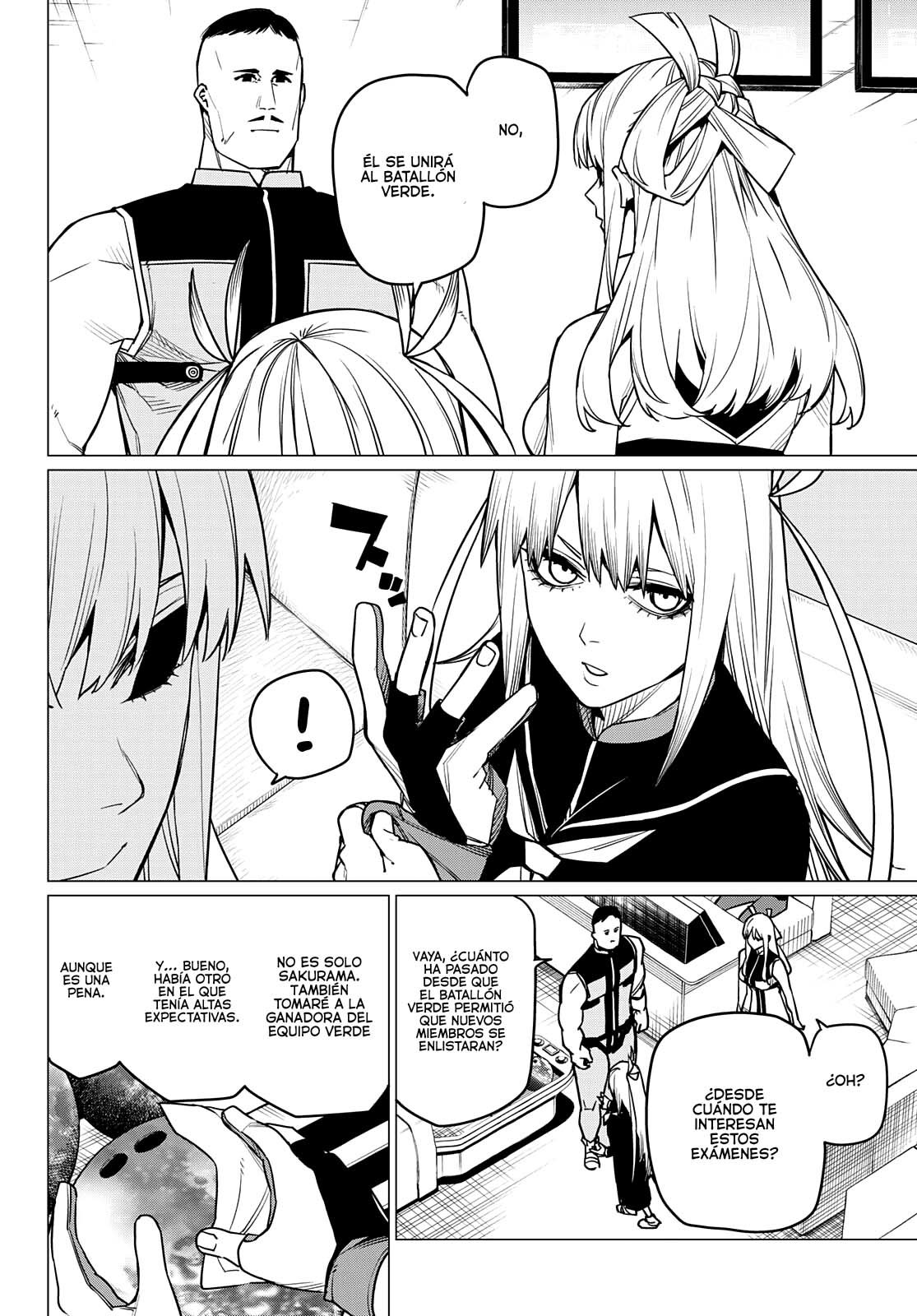Sentai Daishikkaku Capitulo 53: Un batallón al borde del abismo página 16