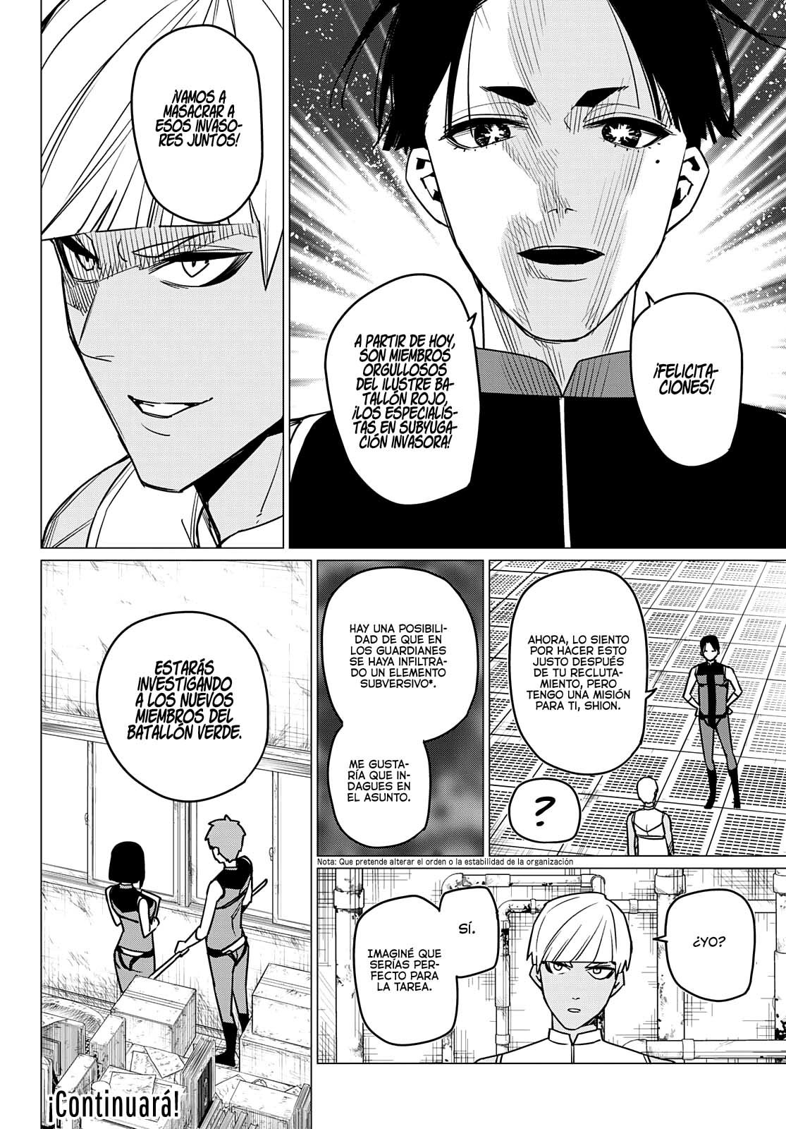 Sentai Daishikkaku Capitulo 53: Un batallón al borde del abismo página 20