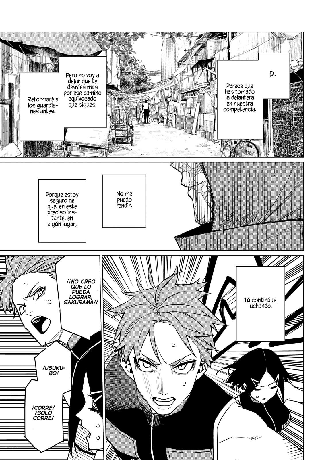 Sentai Daishikkaku Capitulo 53: Un batallón al borde del abismo página 5