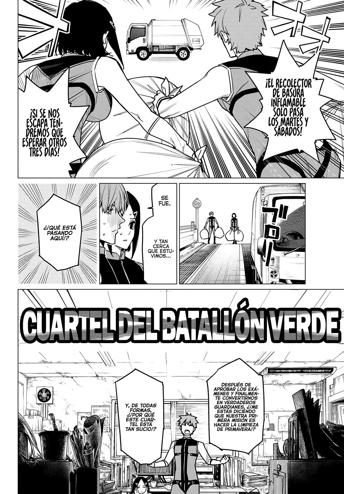 Sentai Daishikkaku Capitulo 53: Un batallón al borde del abismo página 6