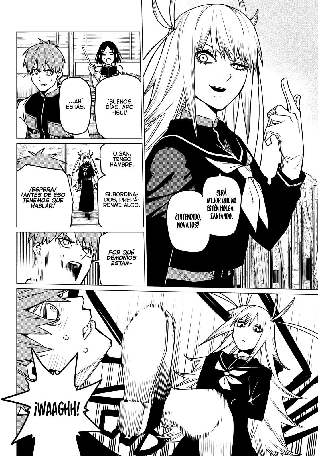 Sentai Daishikkaku Capitulo 53: Un batallón al borde del abismo página 8