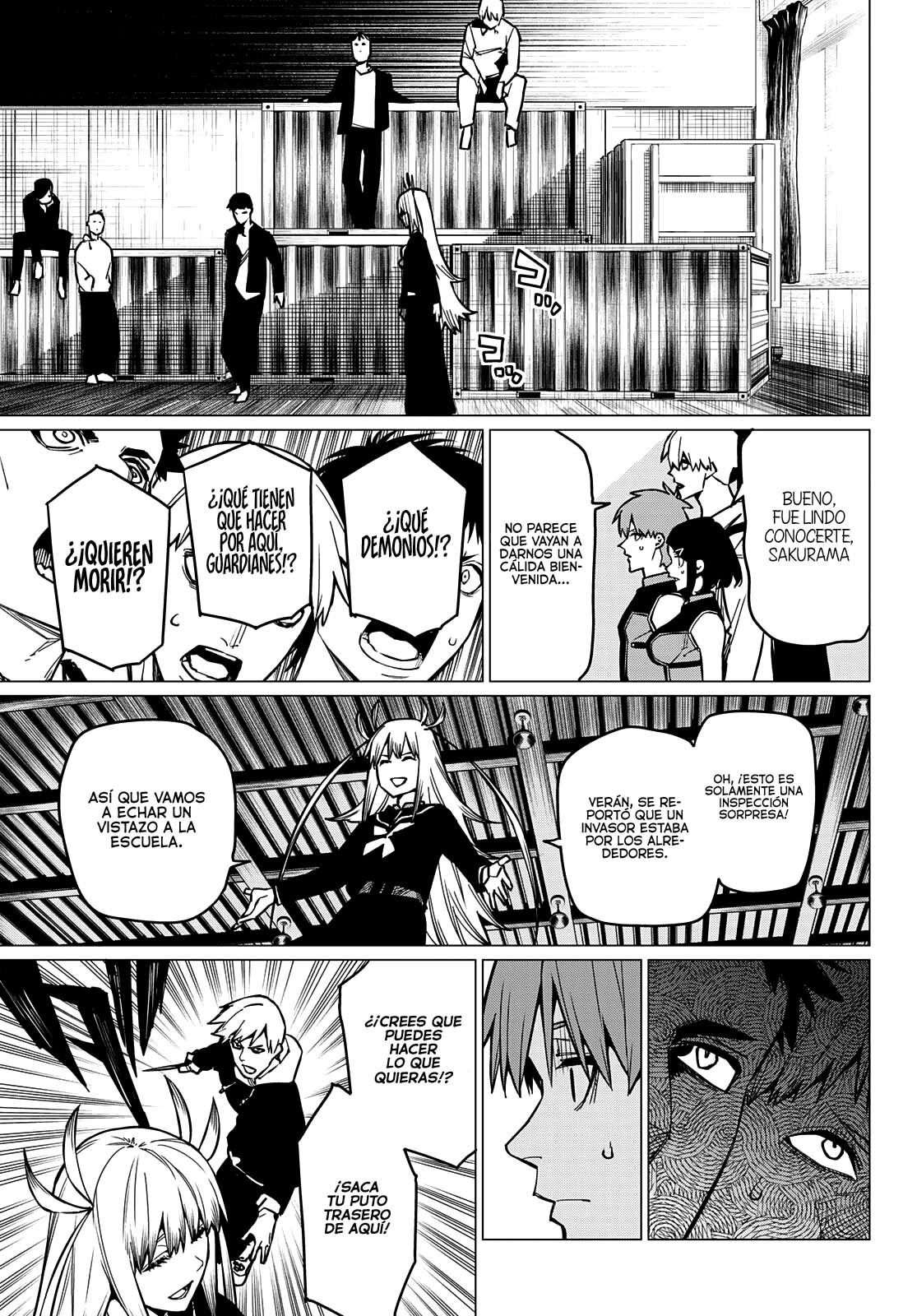 Sentai Daishikkaku Capitulo 54: Un amistoso ataque sorpresa. página 11