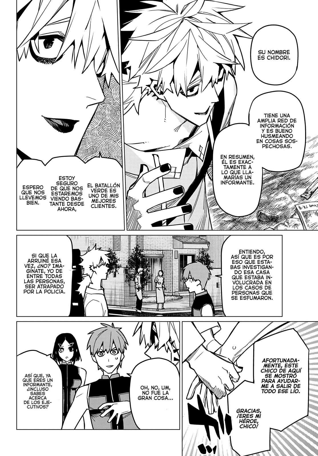 Sentai Daishikkaku Capitulo 54: Un amistoso ataque sorpresa. página 8