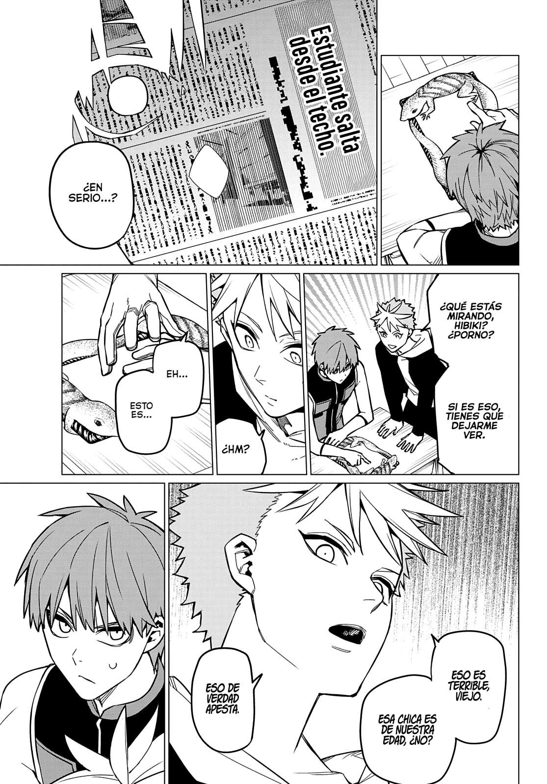 Sentai Daishikkaku Capitulo 59: Una vida escolar de ensueño, parte 5 página 14