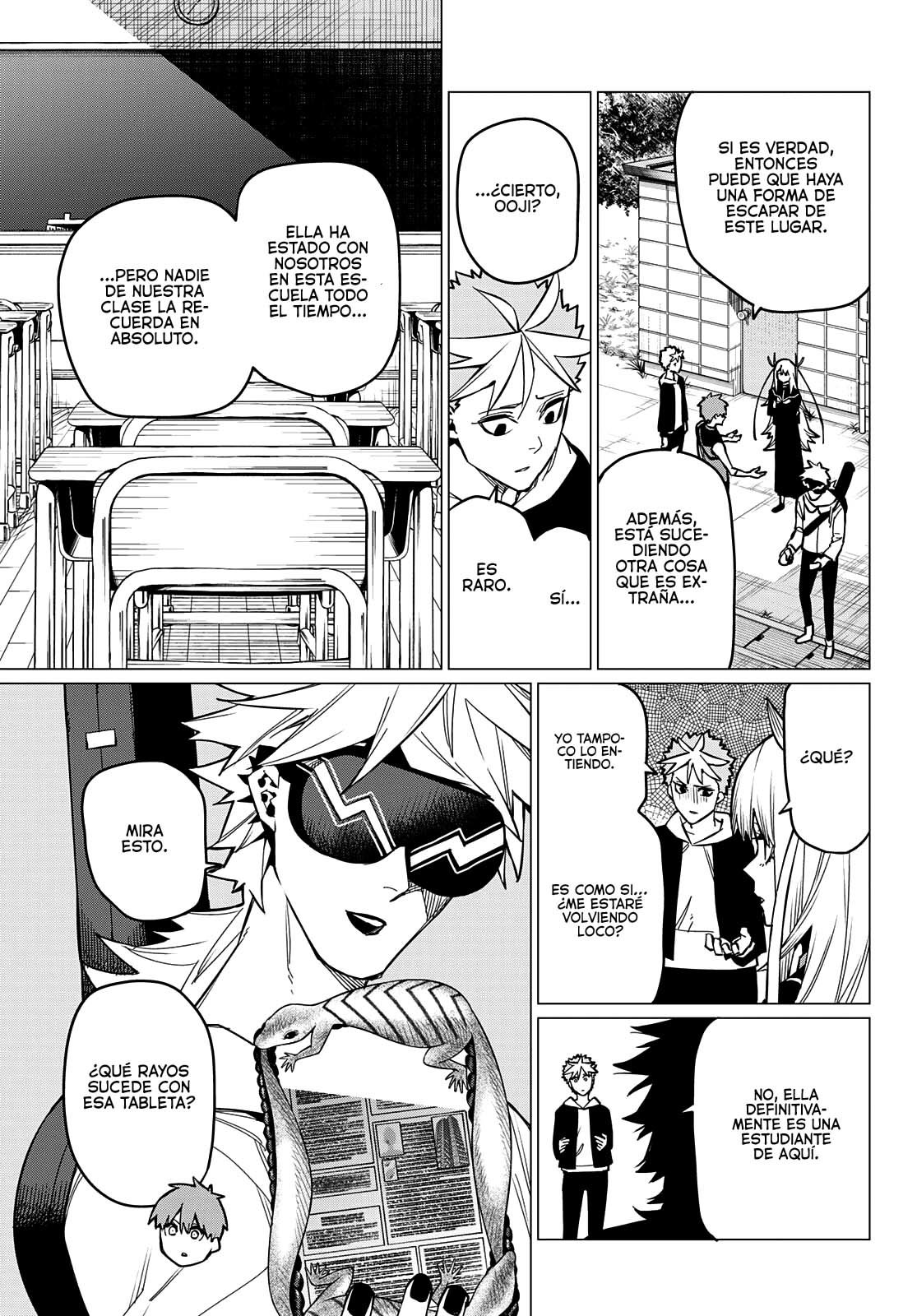 Sentai Daishikkaku Capitulo 59: Una vida escolar de ensueño, parte 5 página 6