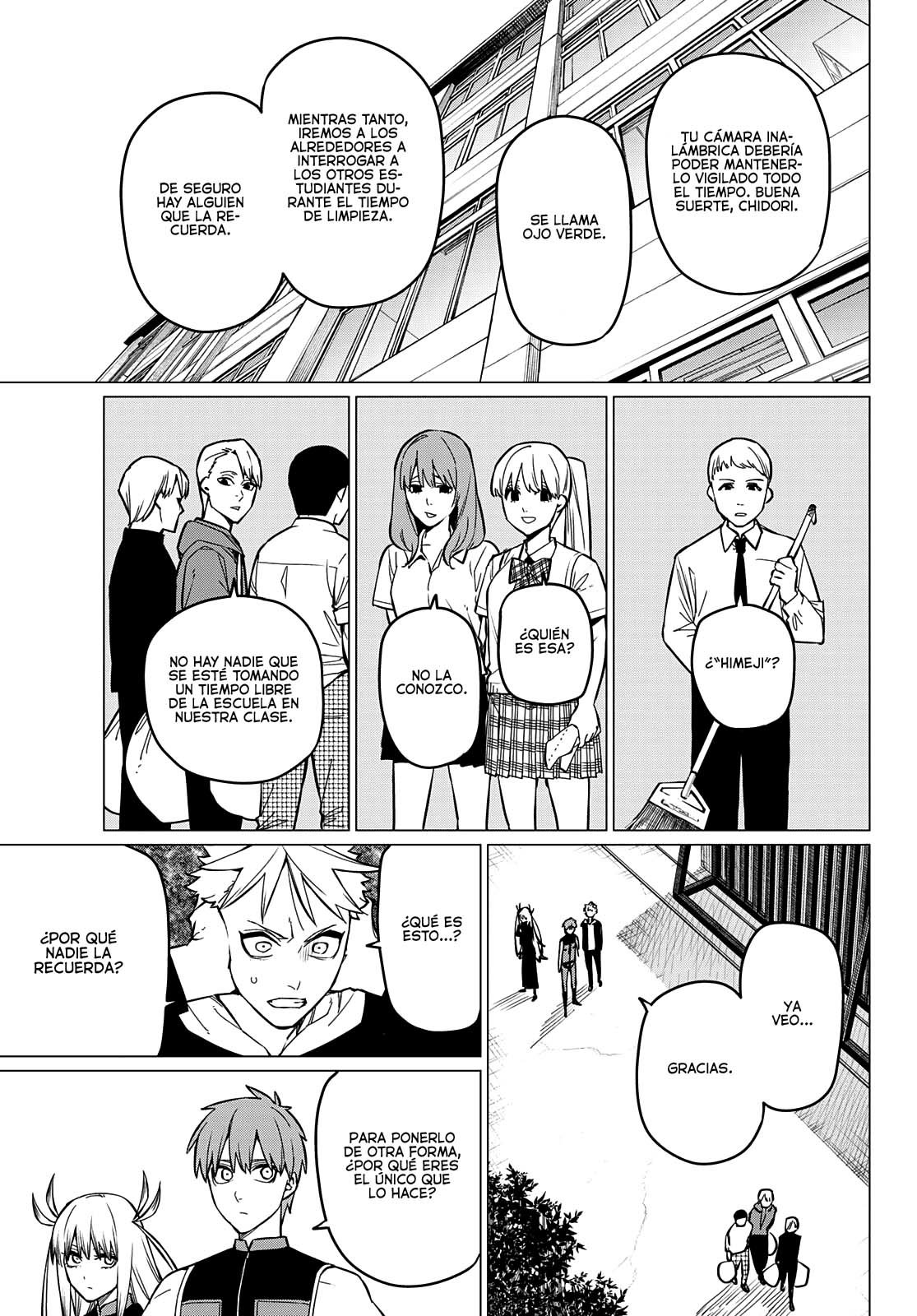 Sentai Daishikkaku Capitulo 59: Una vida escolar de ensueño, parte 5 página 8