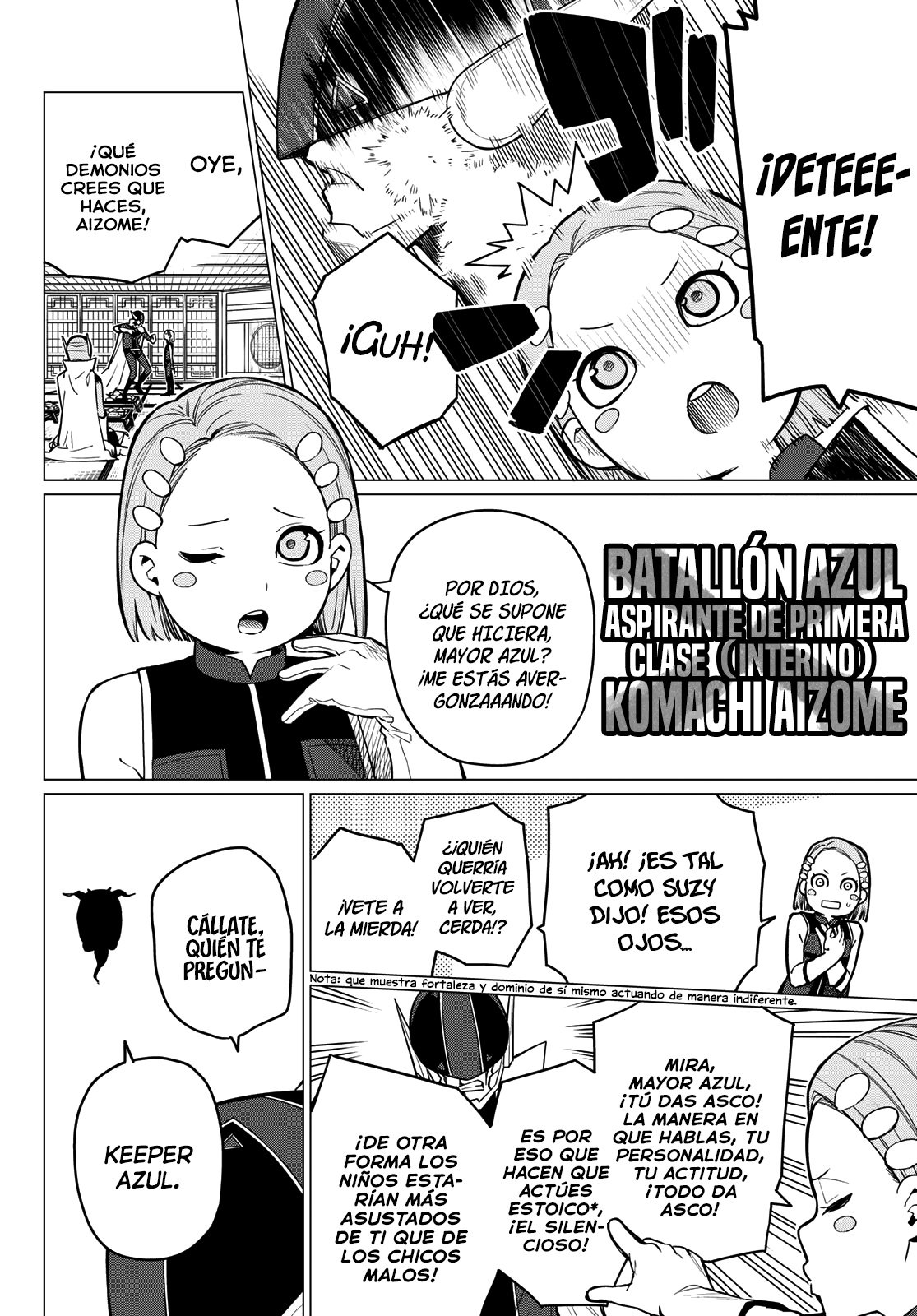 Sentai Daishikkaku Capitulo 6: El martillo de la justicia página 8