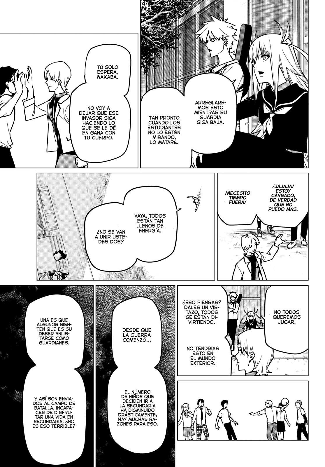 Sentai Daishikkaku Capitulo 61: Una vida escolar de ensueño, parte 7 página 6