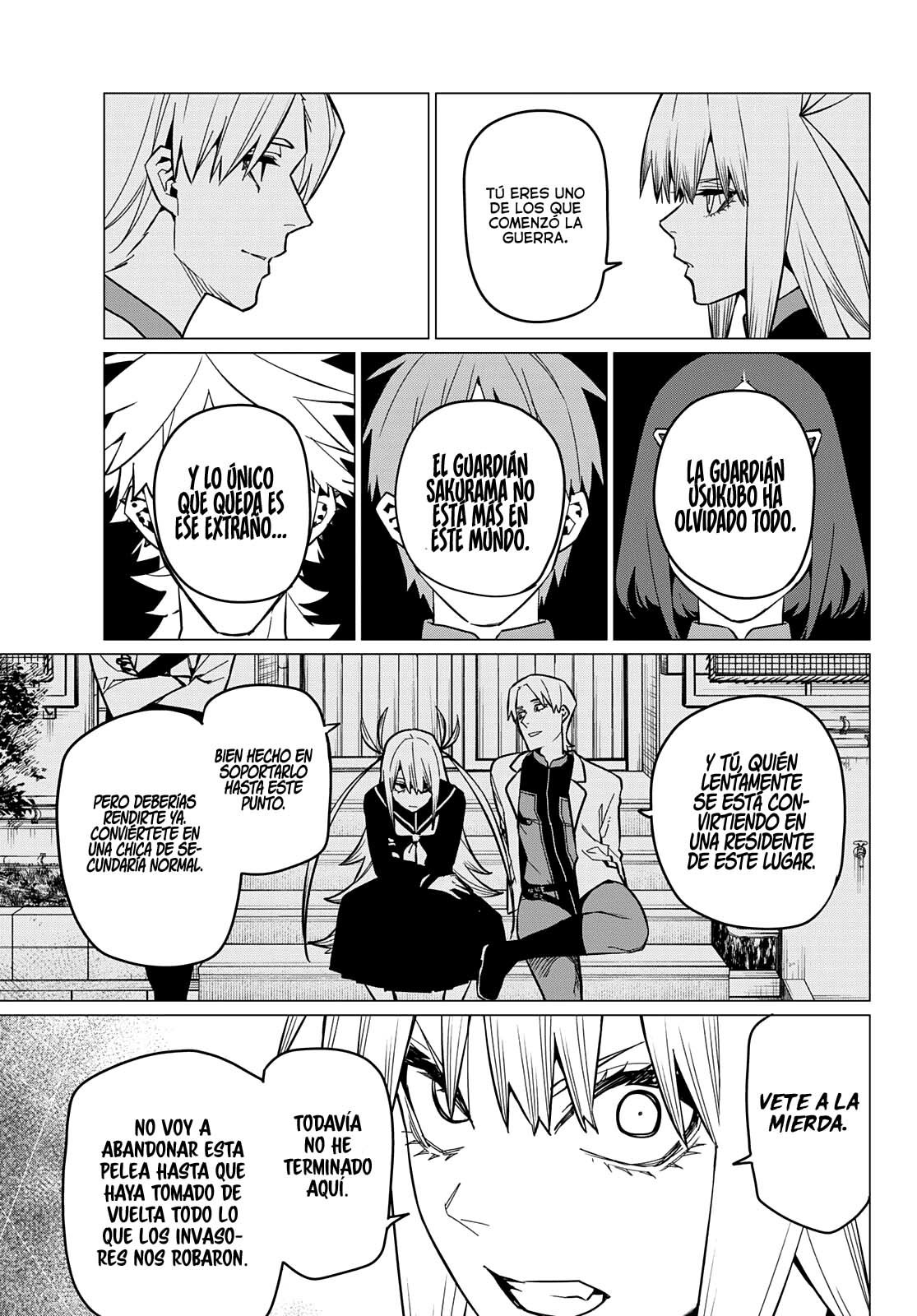 Sentai Daishikkaku Capitulo 61: Una vida escolar de ensueño, parte 7 página 8