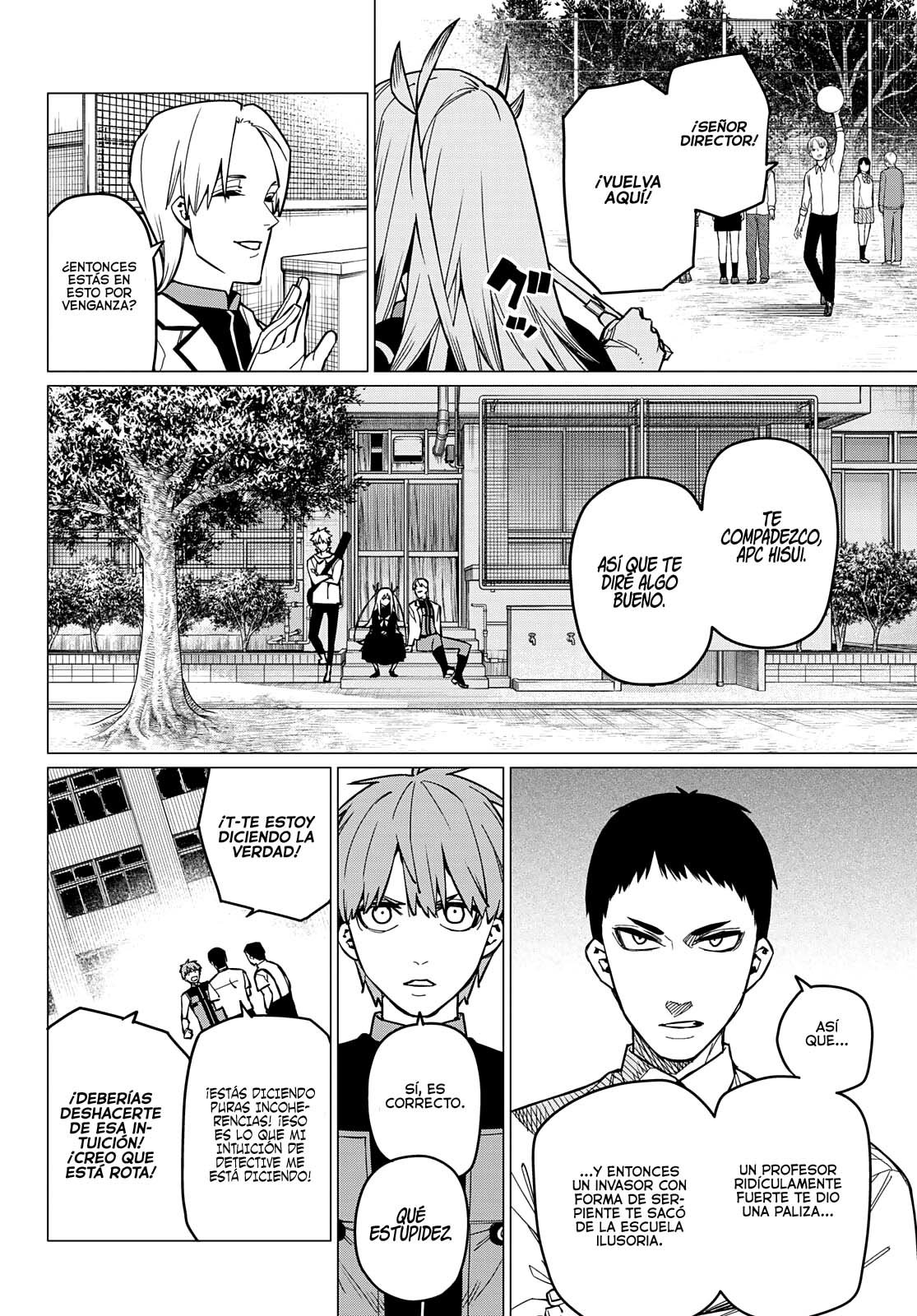 Sentai Daishikkaku Capitulo 61: Una vida escolar de ensueño, parte 7 página 9