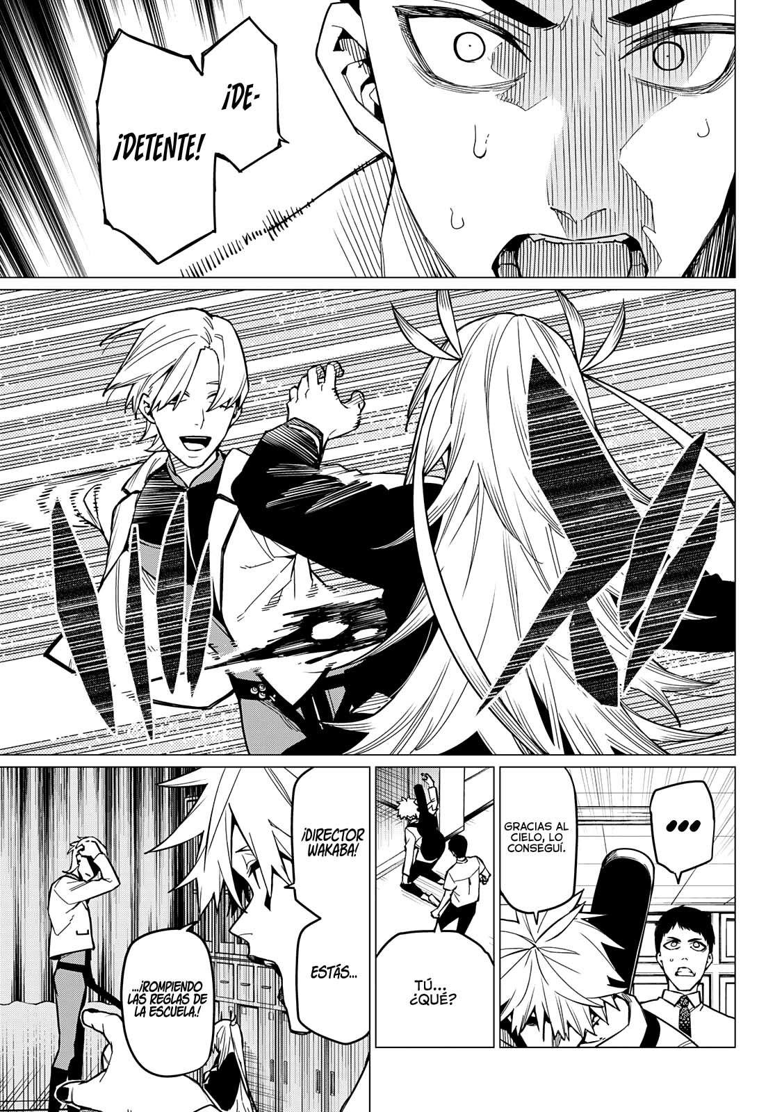 Sentai Daishikkaku Capitulo 62: Una vida escolar de ensueño, Parte 8 página 4