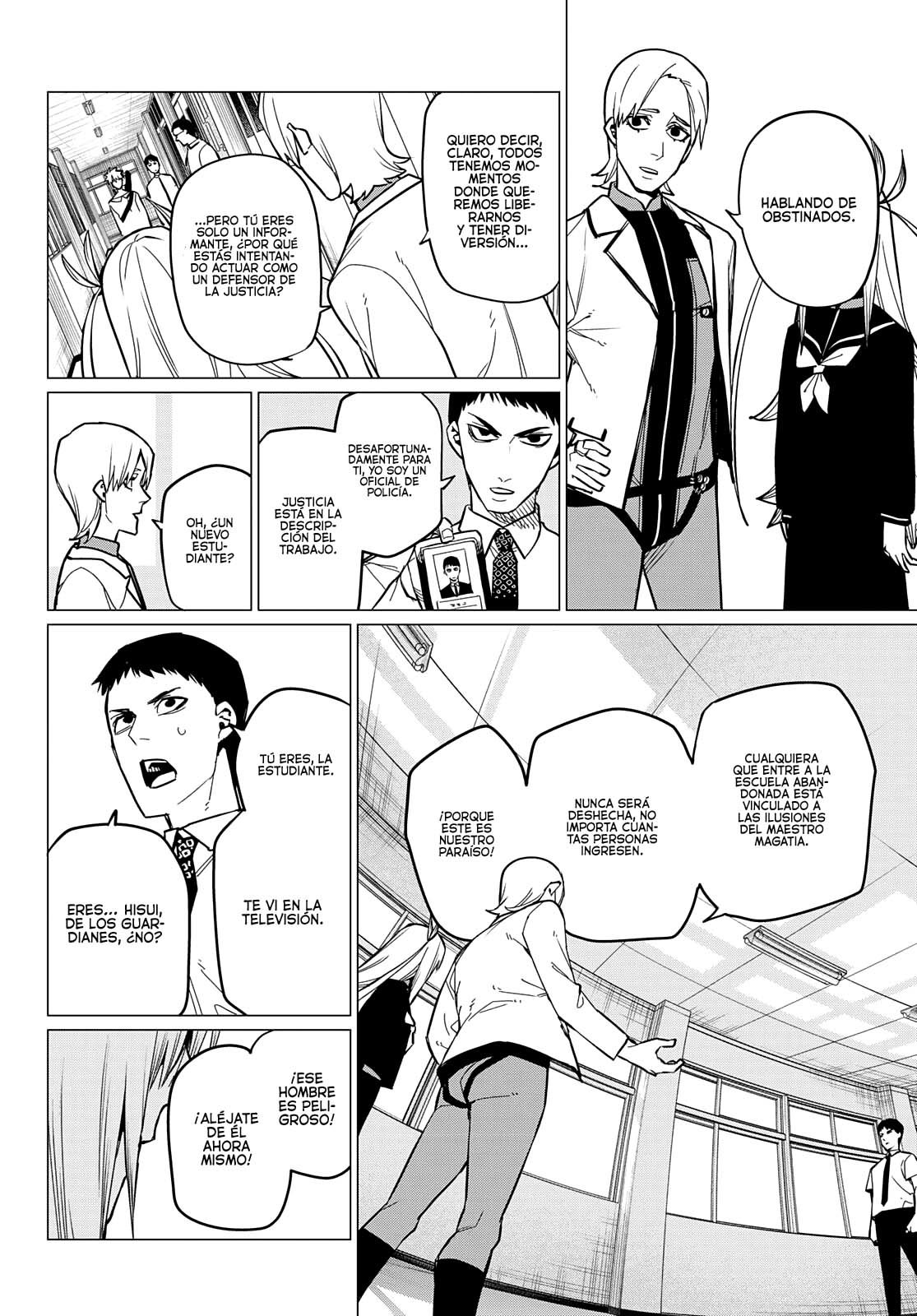 Sentai Daishikkaku Capitulo 62: Una vida escolar de ensueño, Parte 8 página 9